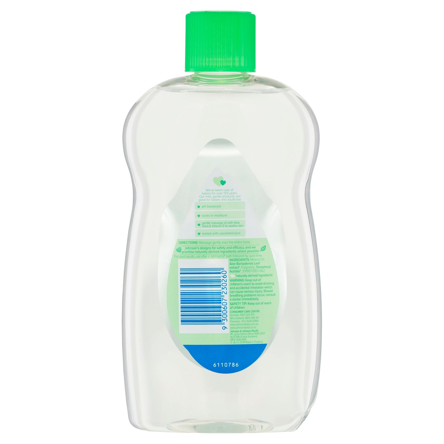 Johnson's Baby Oil With Aloe Vera & Vitamin E 500ml - Cutprice Online
