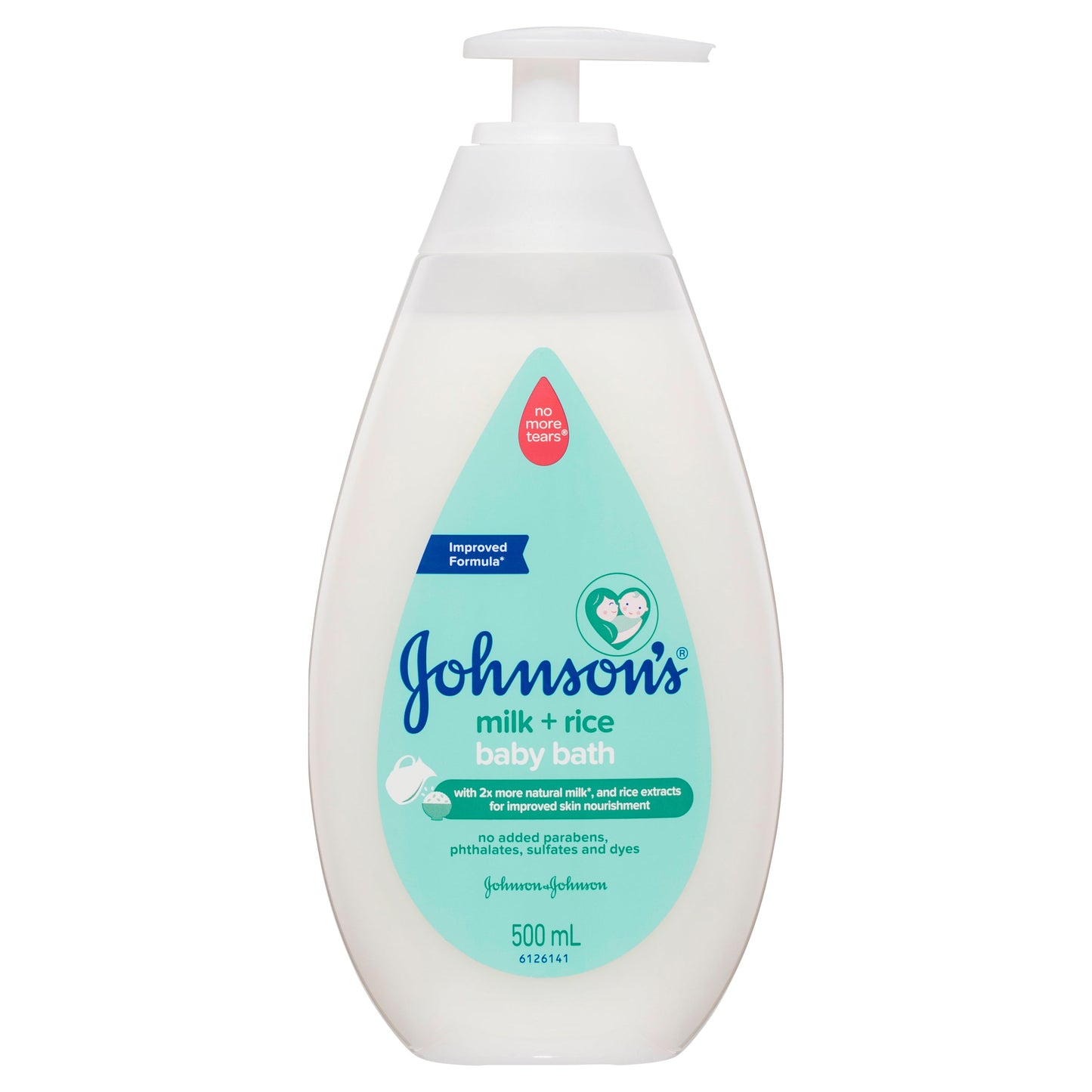 Johnsons Baby Bath Milk & Rice 500mL - Cutprice Online