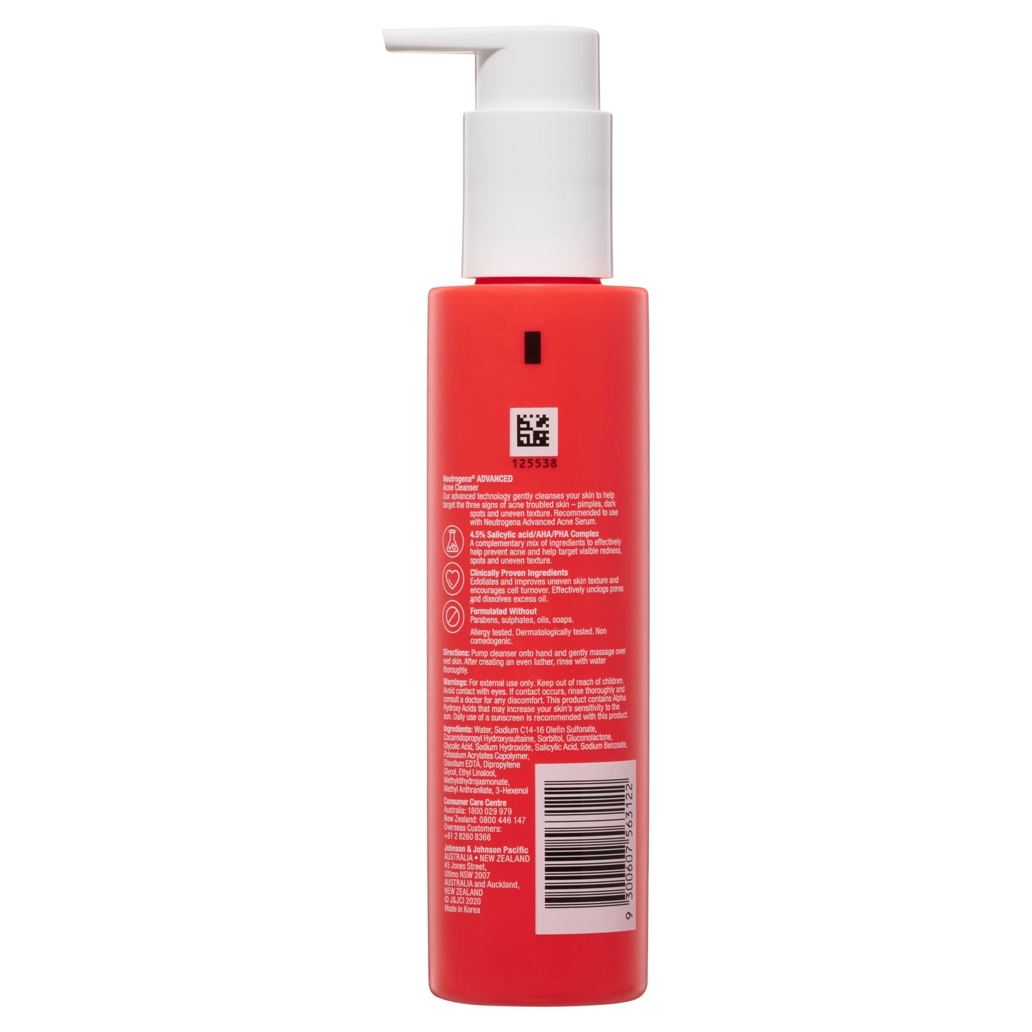 Neutrogena Advanced Acne Cleanser 150ml - Cutprice Online