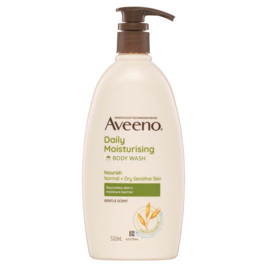 Aveeno Active Naturals Daily Moisturising Wash 532ml - Cutprice Online