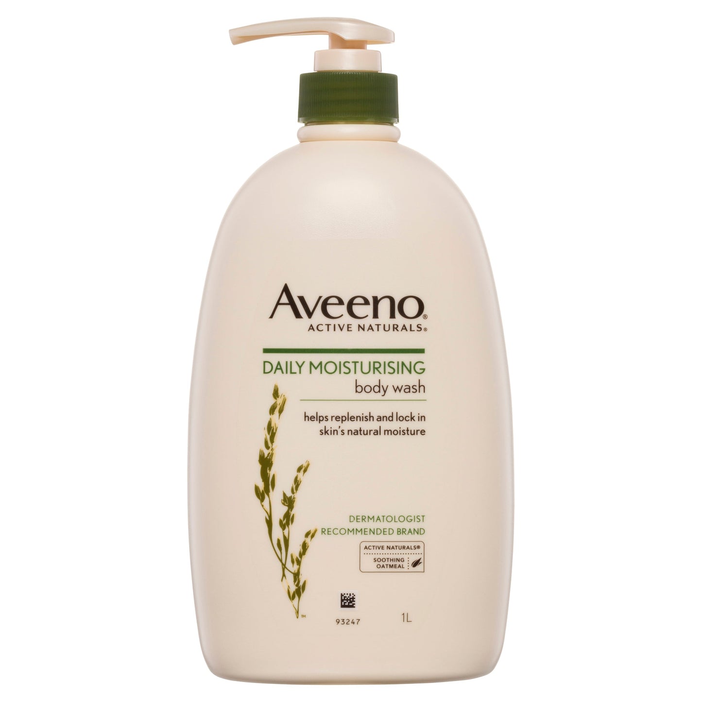 Aveeno Active Naturals Daily Moisturising Body Wash 1 Litre - Cutprice Online