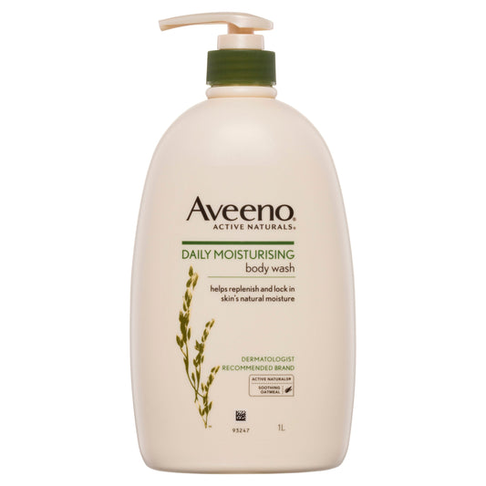 Aveeno Active Naturals Daily Moisturising Body Wash 1 Litre - Cutprice Online
