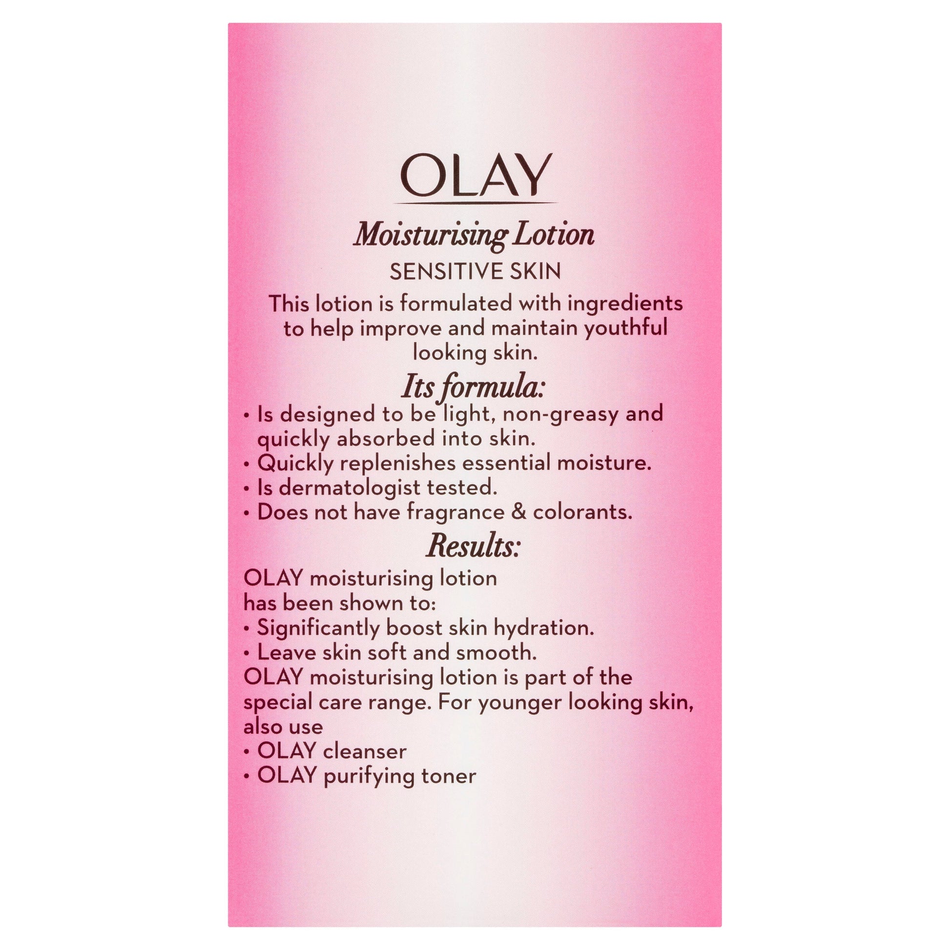 Olay Moisturising Lotion Sensitive 150mL - Cutprice Online