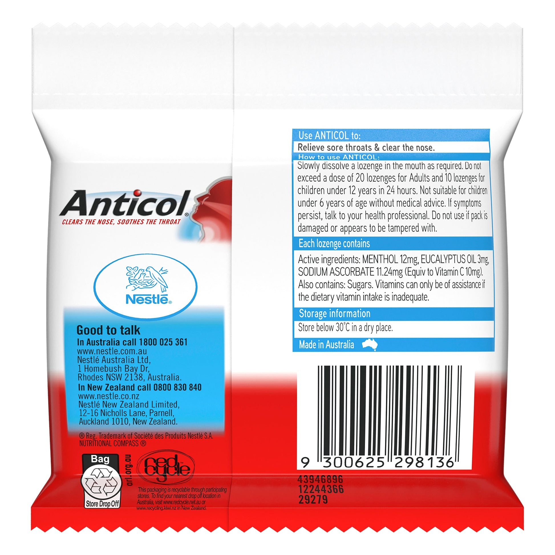 Allens Anticol 3x10 Lozenge Multipack - Cutprice Online