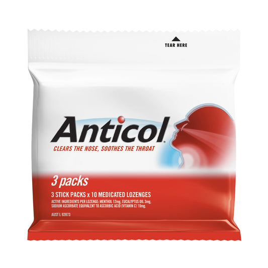 Allens Anticol 3x10 Lozenge Multipack - Cutprice Online