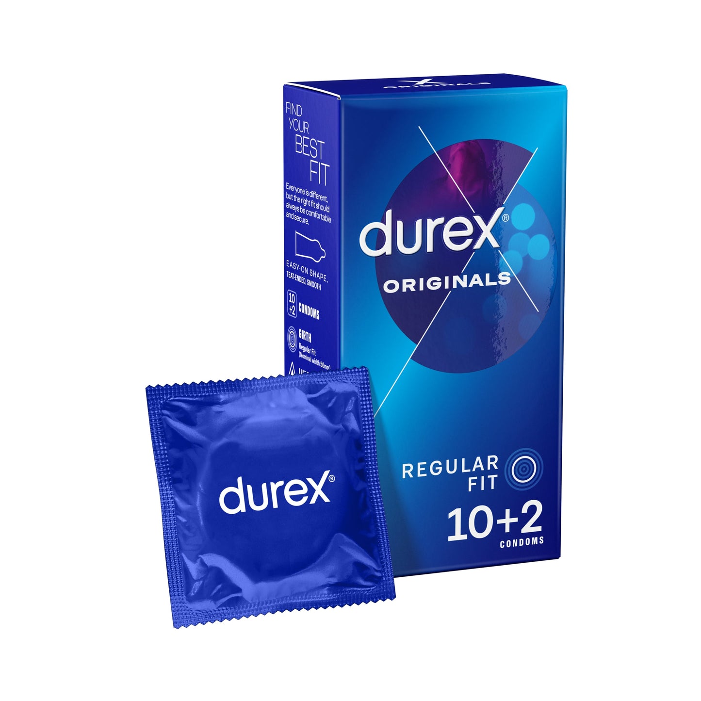 Durex Originals Latex Condoms 10 Pack - Cutprice Online