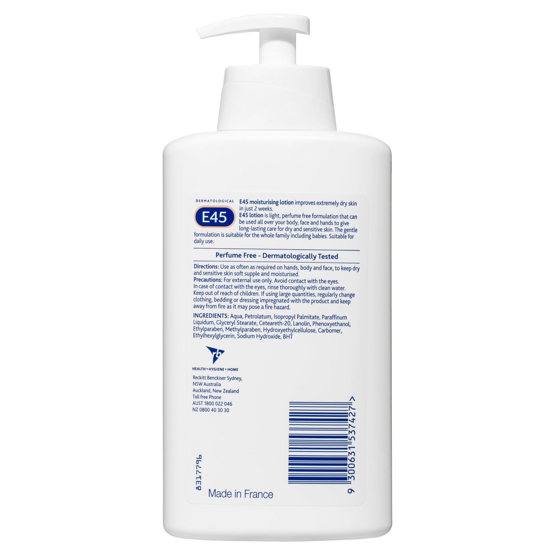 E45 Moisturising Lotion for Dry Skin 500ml - Cutprice Online