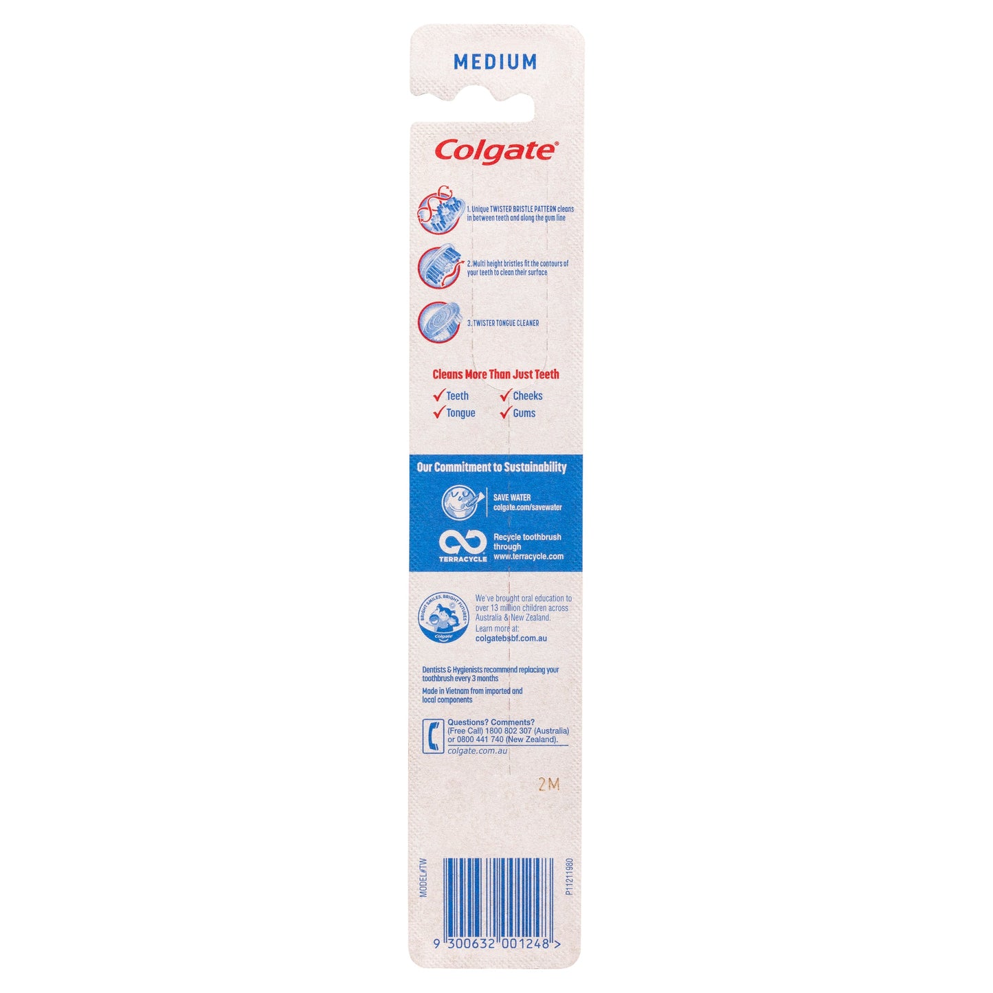 Colgate Toothbrush Twister Fresh Medium - Cutprice Online