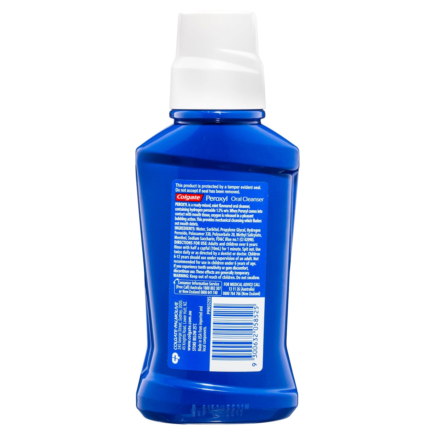 Colgate Peroxyl Oral Cleanser Mint Flavour 236mL - Cutprice Online