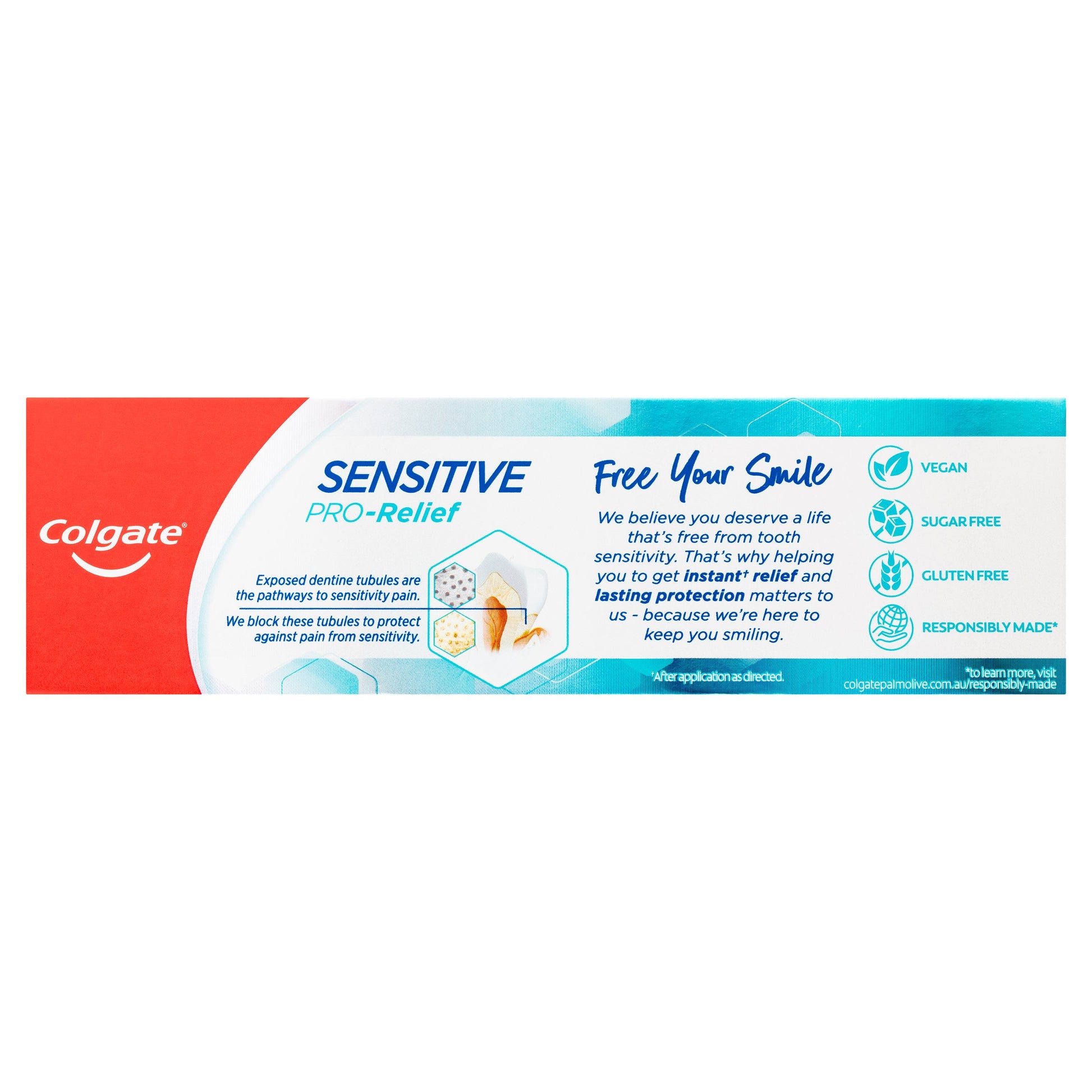 Colgate Sensitive ProRelief Whitening Sensitive Teeth Pain fluoride Toothpaste 110g - Cutprice Online