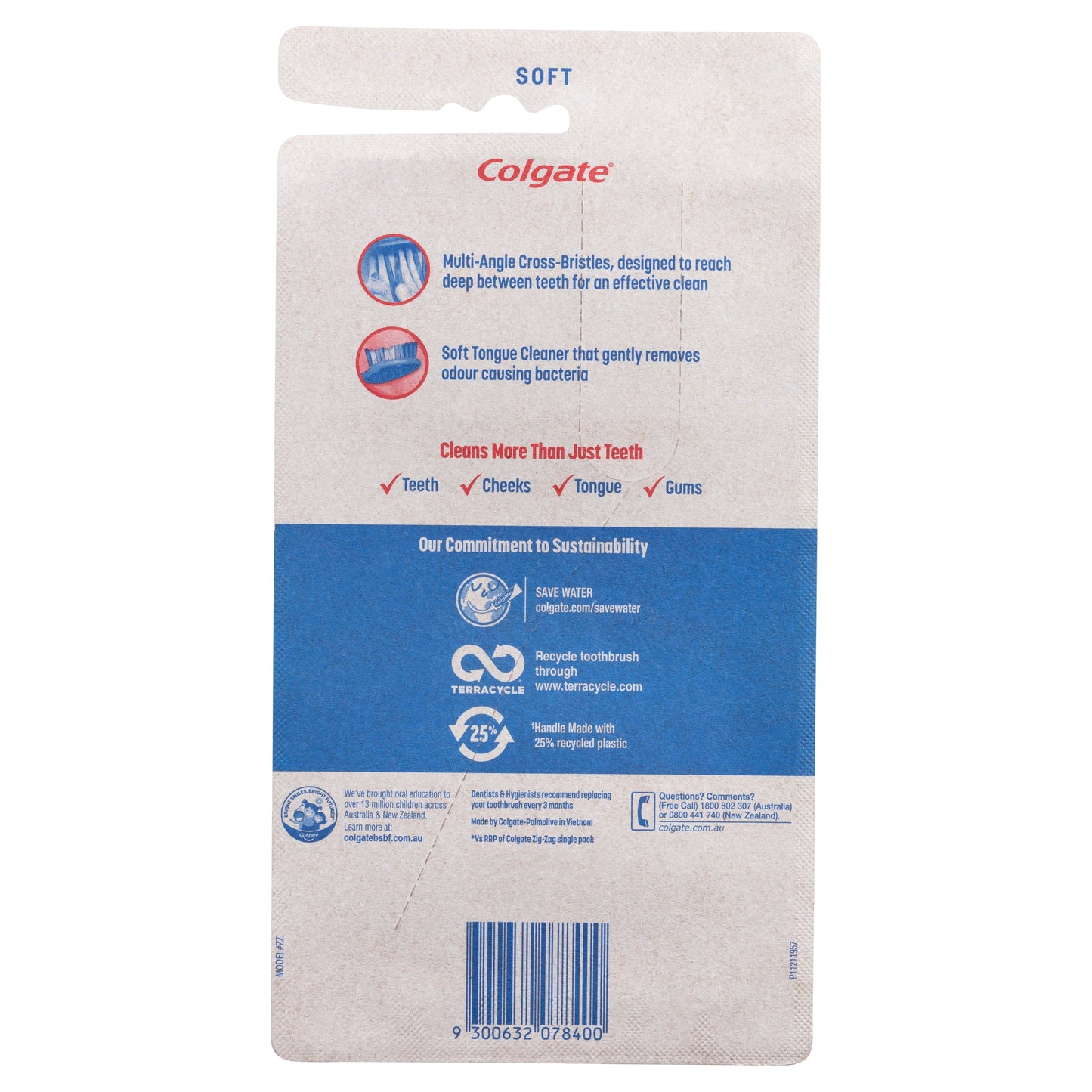 Colgate ZigZag Deep Interdental Clean Toothbrush Soft Value 6 Pack - Cutprice Online