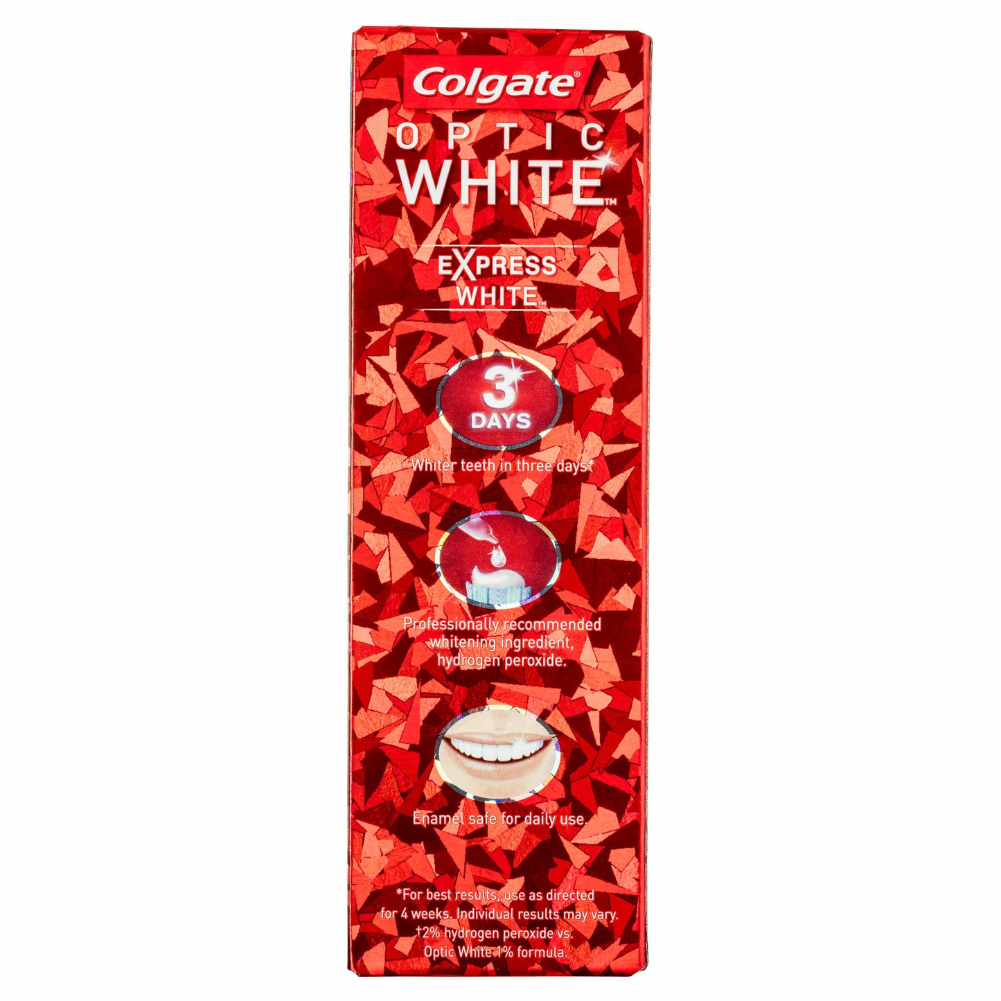 Colgate Optic White Express White Fresh Mint Whitening Toothpaste with hydrogen peroxide 85g - Cutprice Online