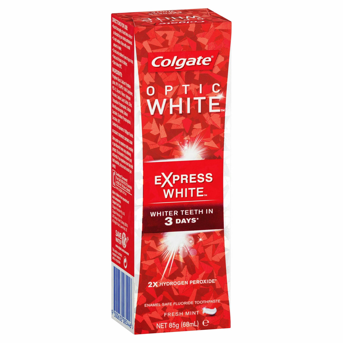 Colgate Optic White Express White Fresh Mint Whitening Toothpaste with hydrogen peroxide 85g - Cutprice Online