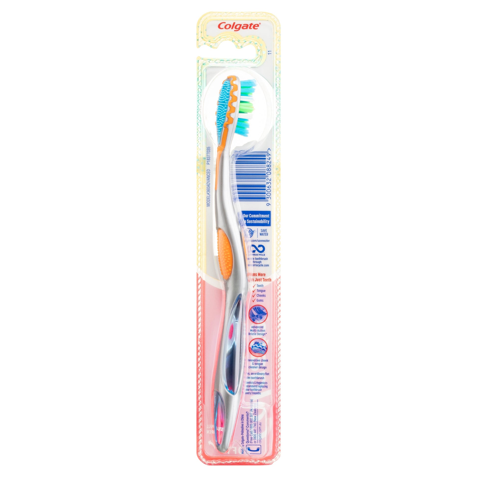 Colgate 360 Advanced active plaque removal Toothbrush Soft - Cutprice Online
