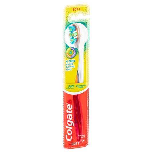 Colgate 360 Advanced active plaque removal Toothbrush Soft - Cutprice Online