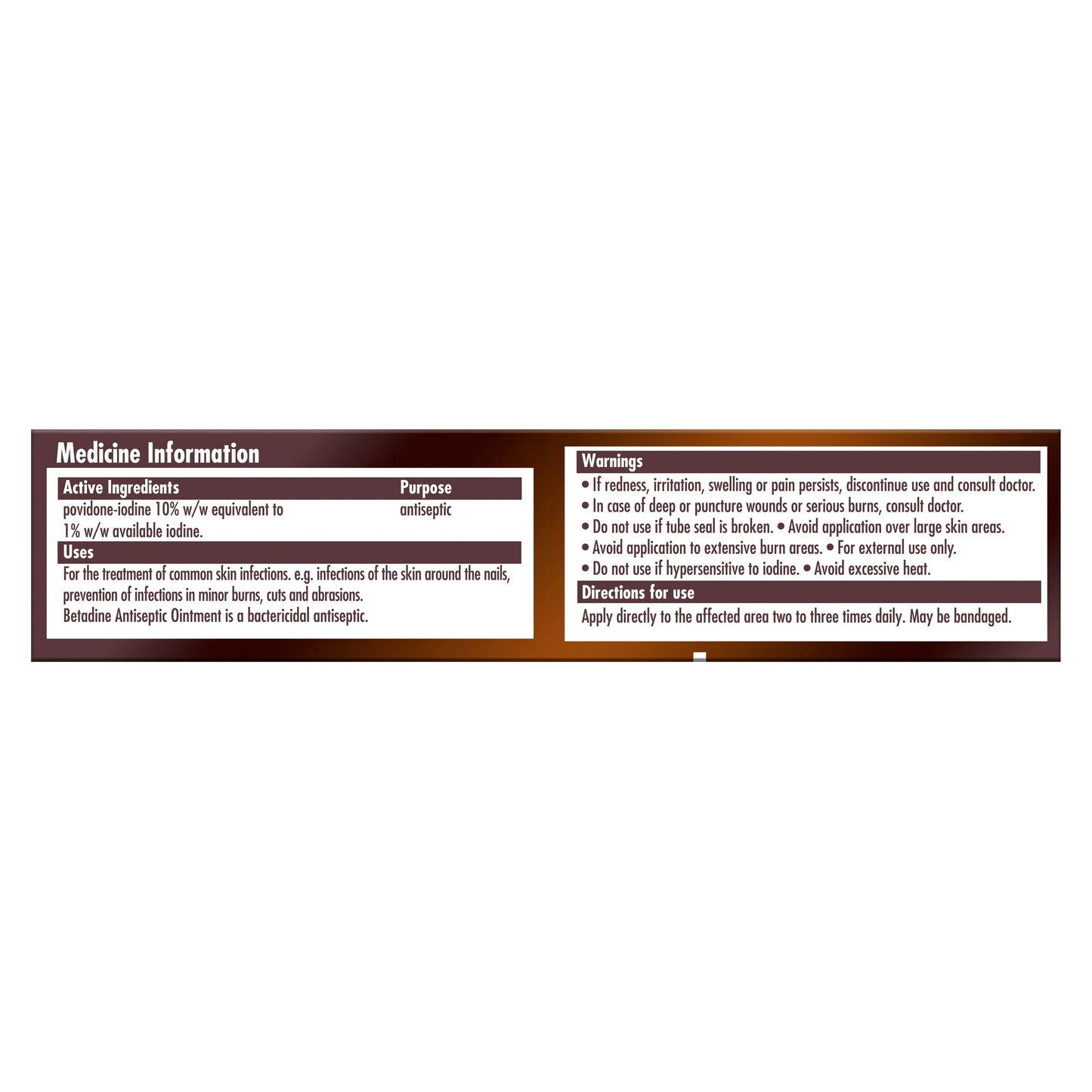 Betadine Antiseptic Ointment 25g - Cutprice Online