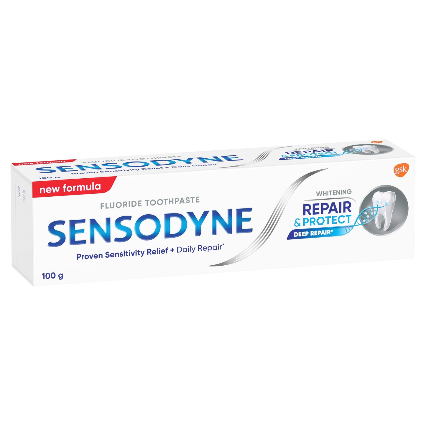 Sensodyne Sensitive Teeth Pain Repair & Protect Whitening Toothpaste 100g - Cutprice Online
