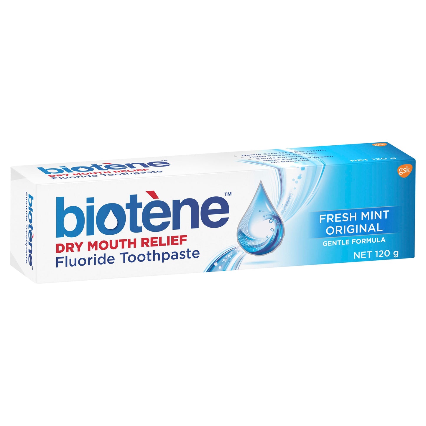 Biotene Dry Mouth Relief Fluoride Toothpaste Fresh Mint Original 120g - Cutprice Online