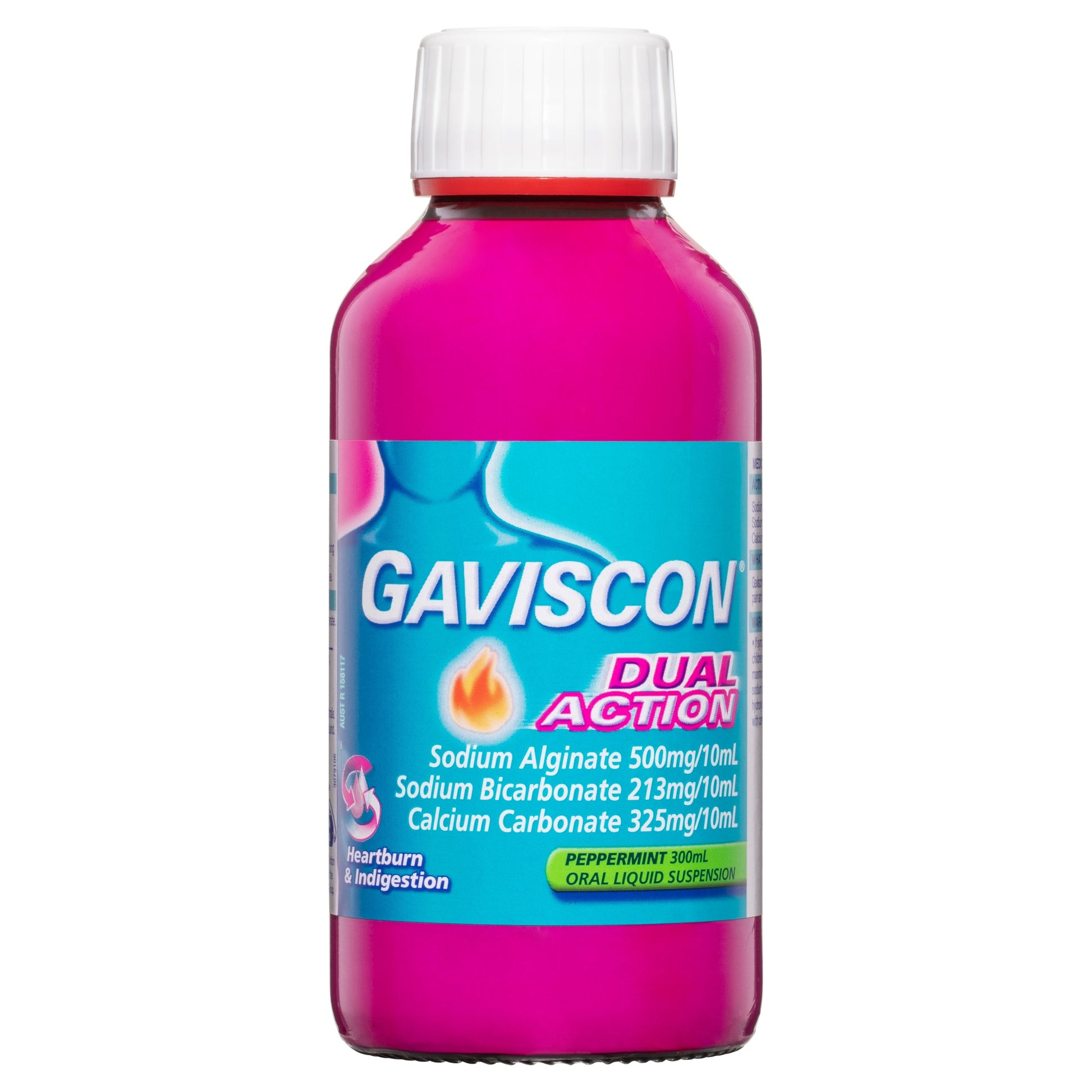 Gaviscon Dual Action Liquid Heartburn & Indigestion Relief 300ml - Cutprice Online