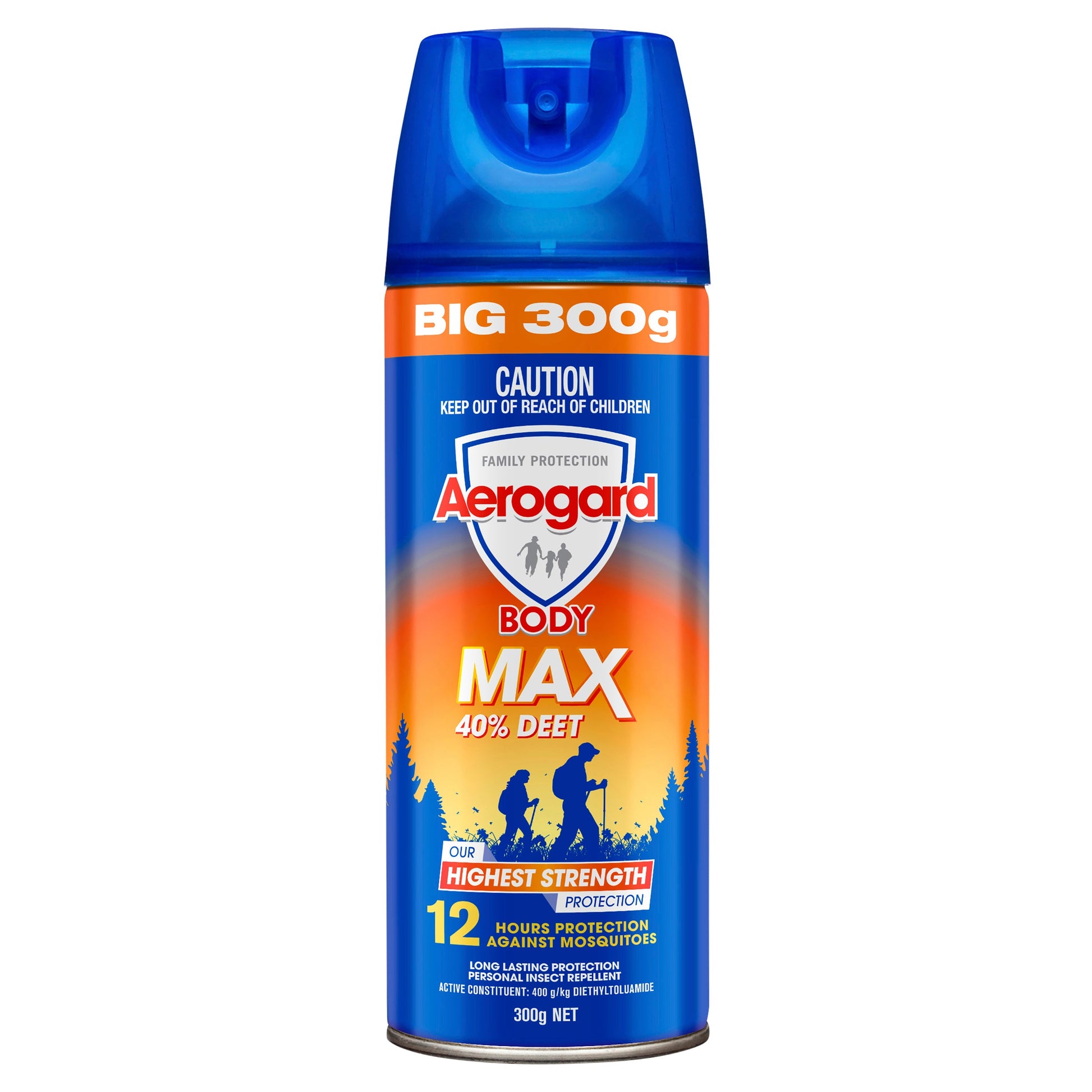 Aerogard Heavy Duty 40% Deet 300g Aerosol - Cutprice Online