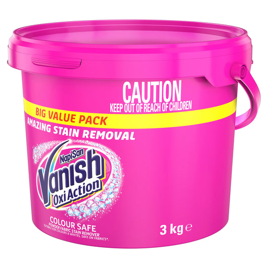 Vanish Napisan Oxiaction 3kg Bucket - Cutprice Online