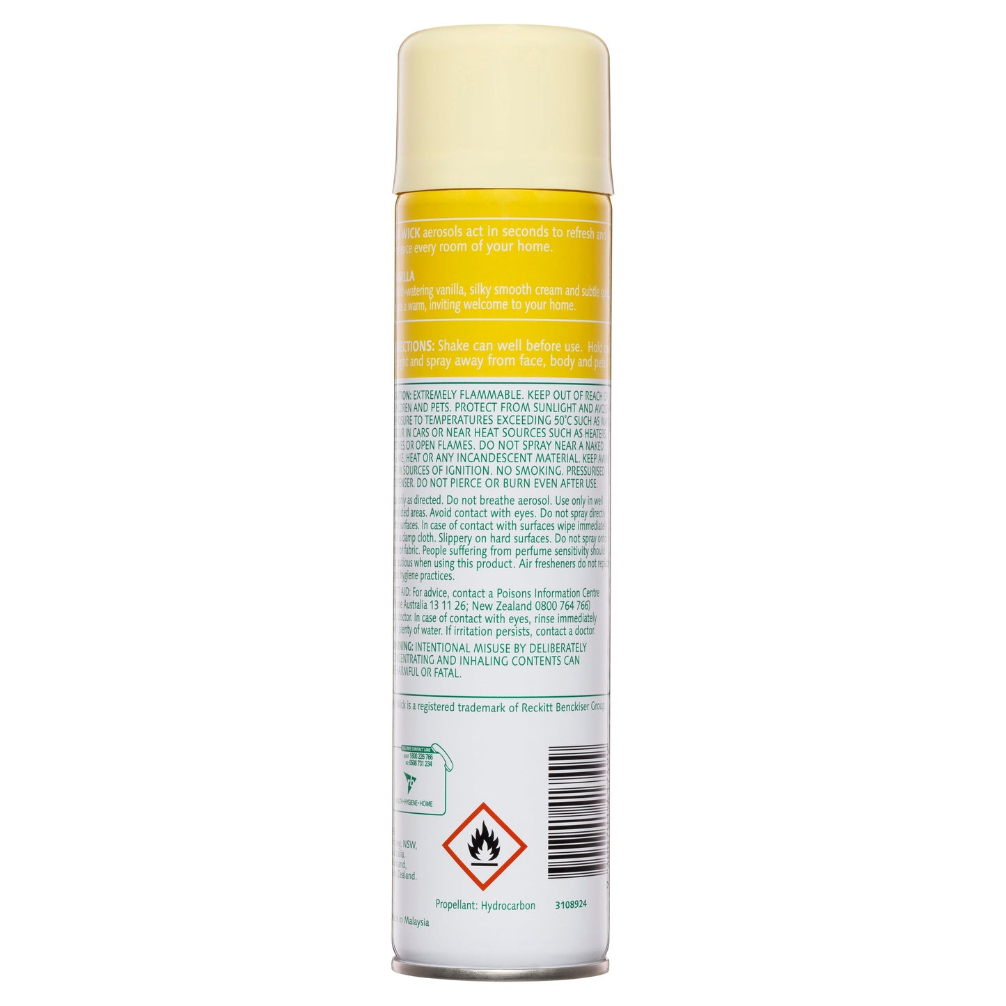 Air Wick Aerosol Vanilla 237g - Cutprice Online