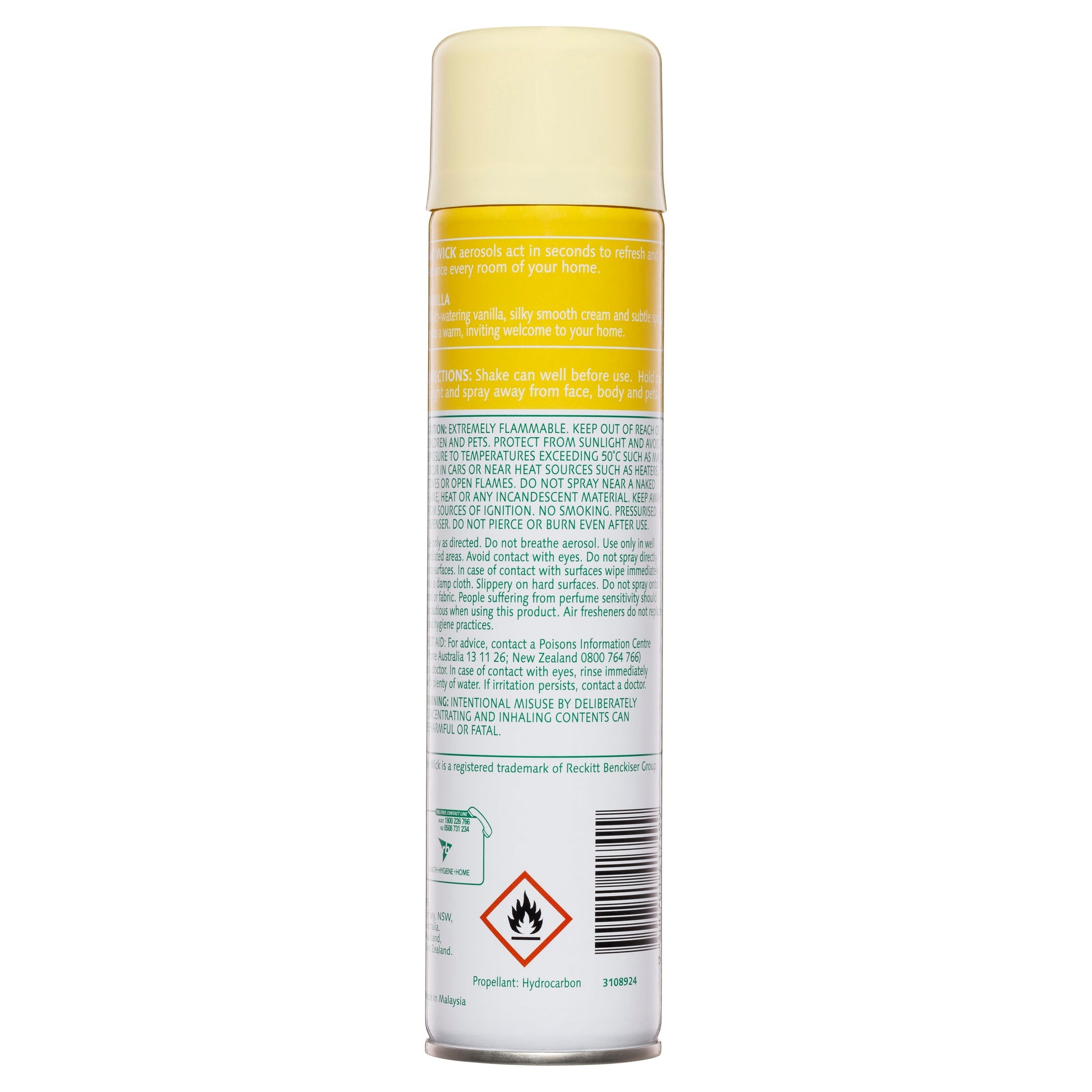 Air Wick Aerosol Vanilla 237g - Cutprice Online