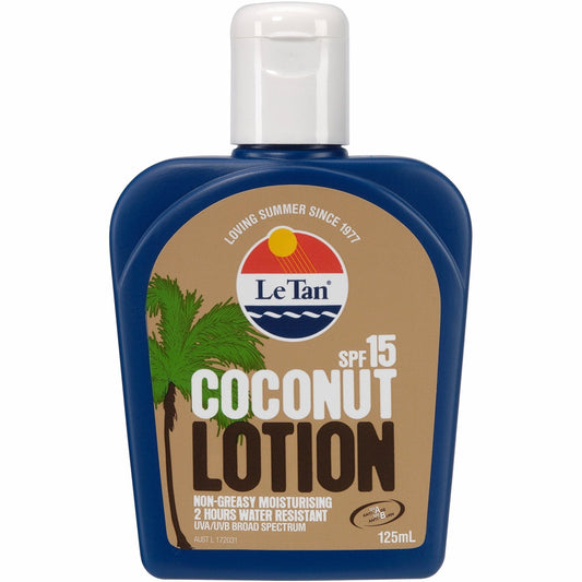 Le Tan Coconut Lotion SPF 15 125ml - Cutprice Online