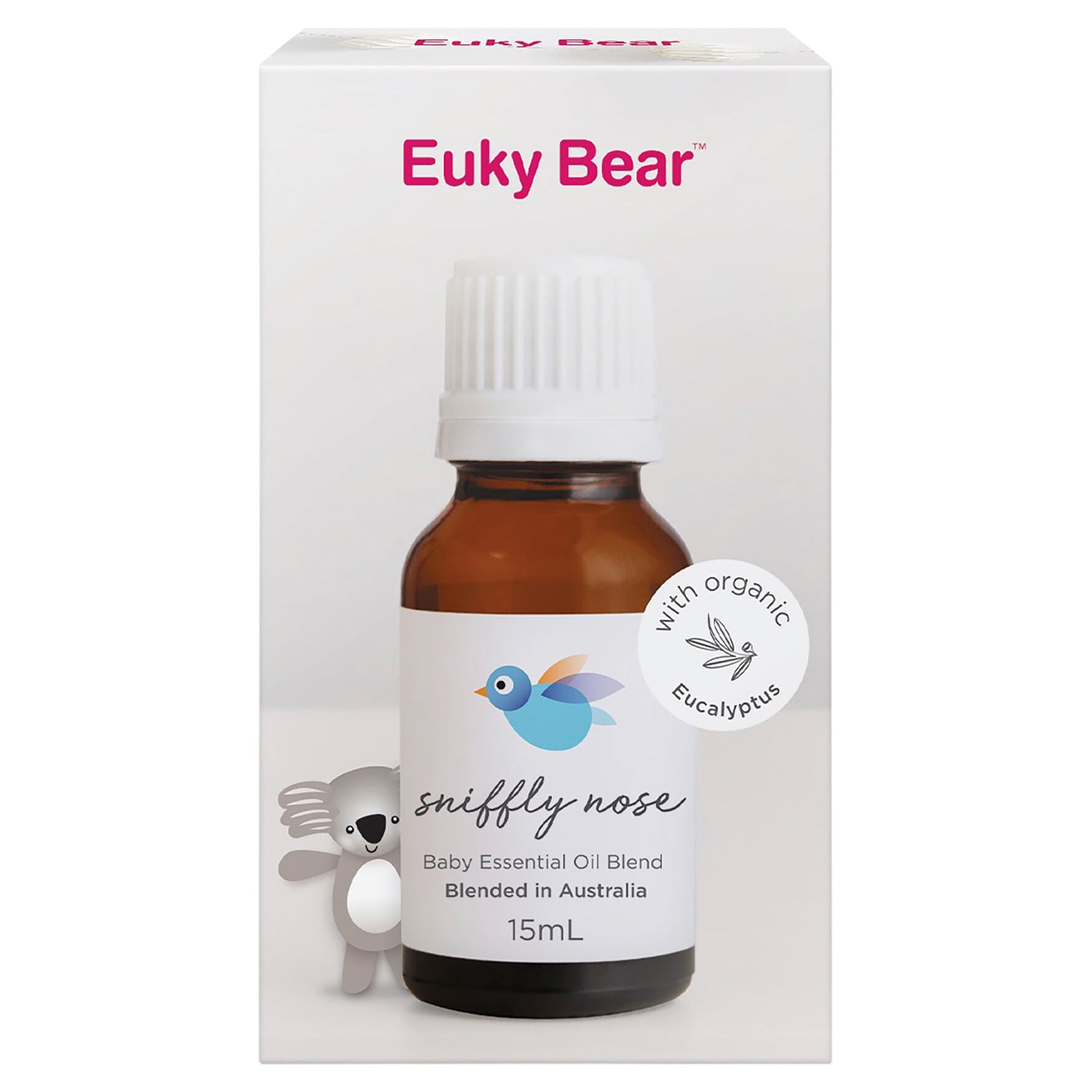 Euky Bear Sniffly Nose Baby Essential Oil Blend 15ml - Cutprice Online