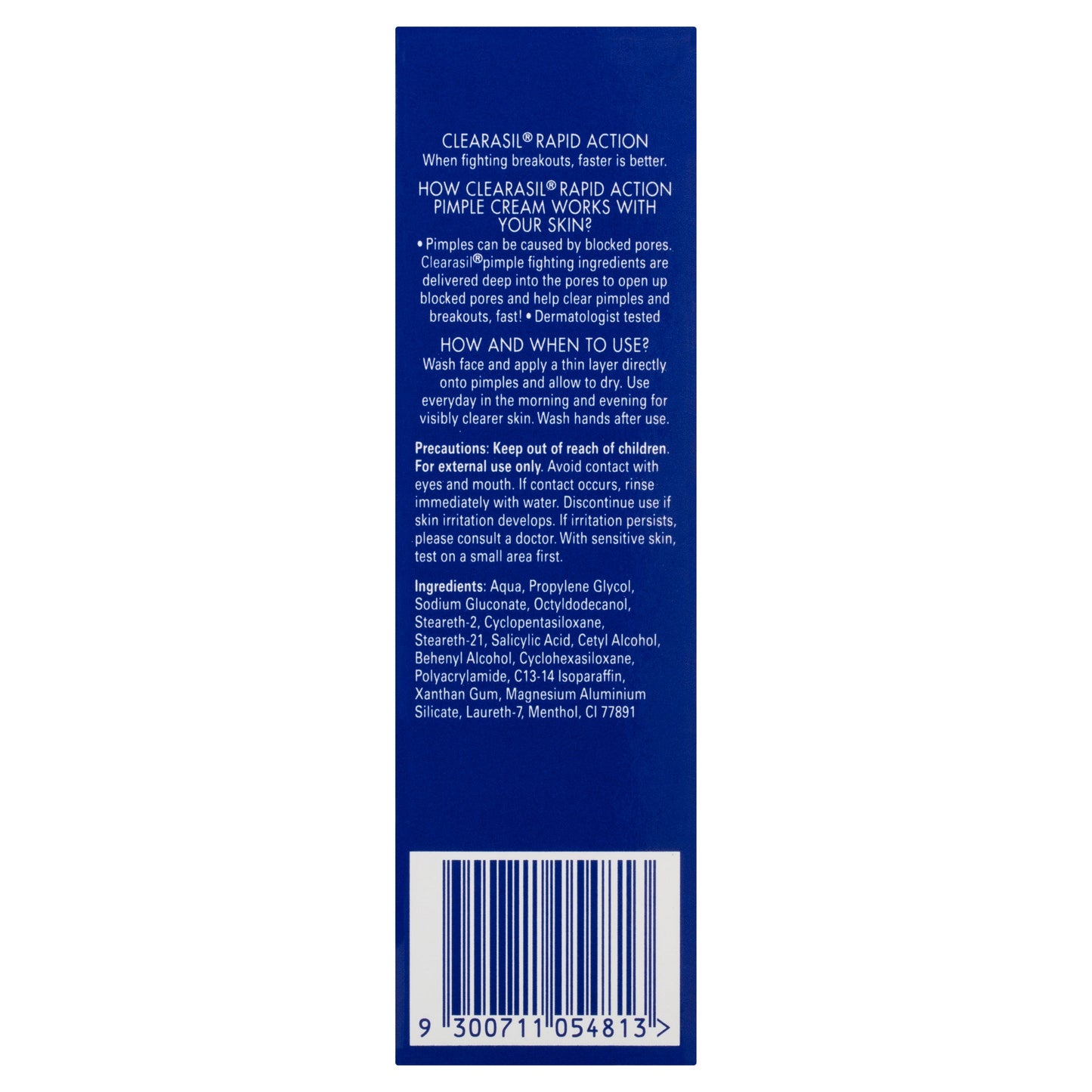 Clearasil Ultra Rapid Action Pimple Cream 15g - Cutprice Online