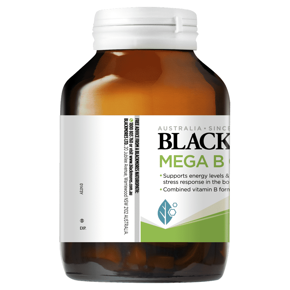 Blackmores Mega B Complex 200 Tablets - Cutprice Online