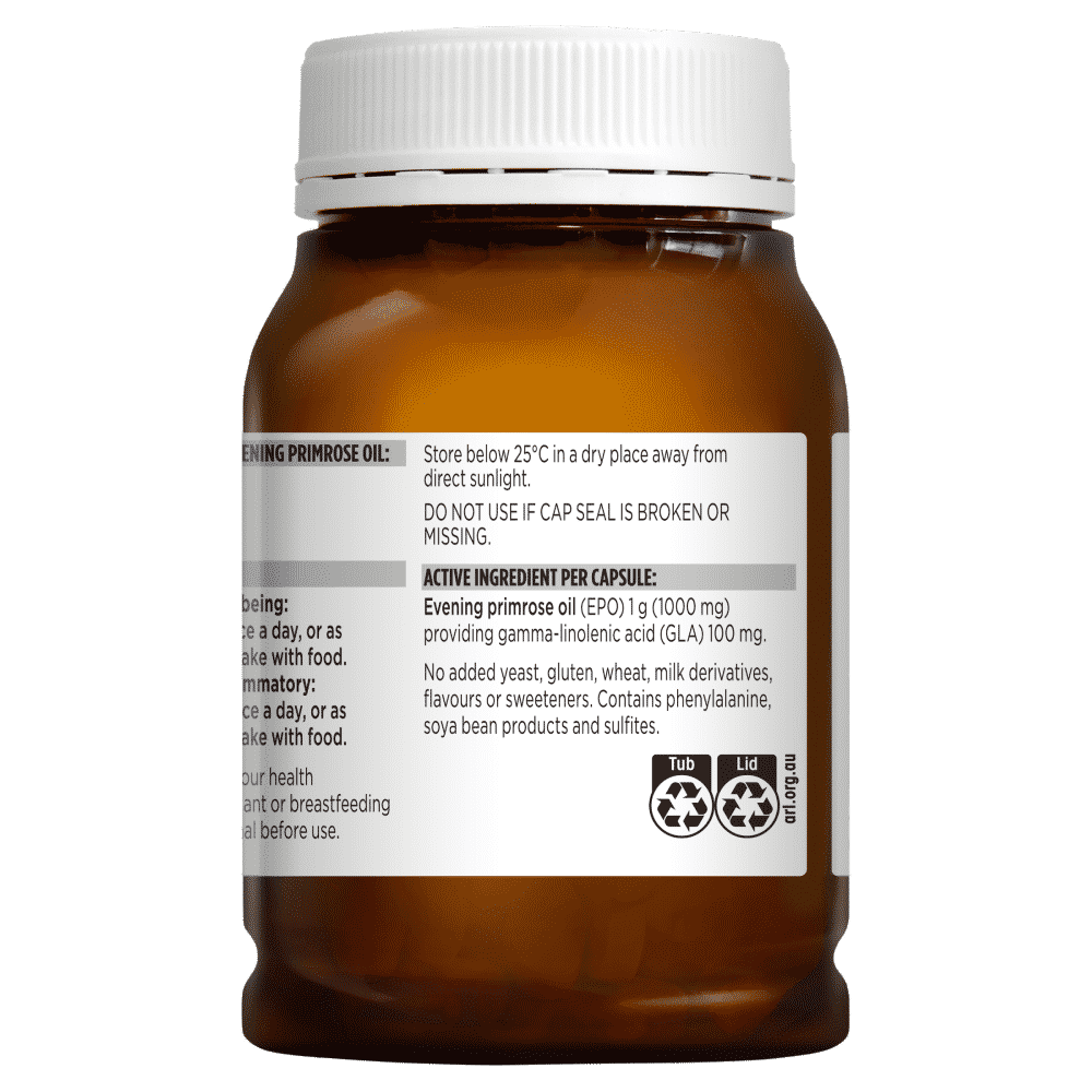 Blackmores Evening Primrose Oil 190 Capsules - Cutprice Online