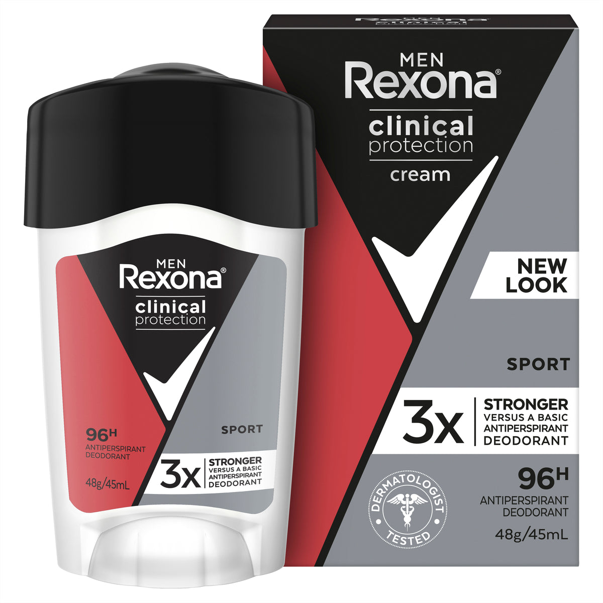 REXONA Men Clinical Protection Antiperspirant Deodorant Sport 45ml - Cutprice Online