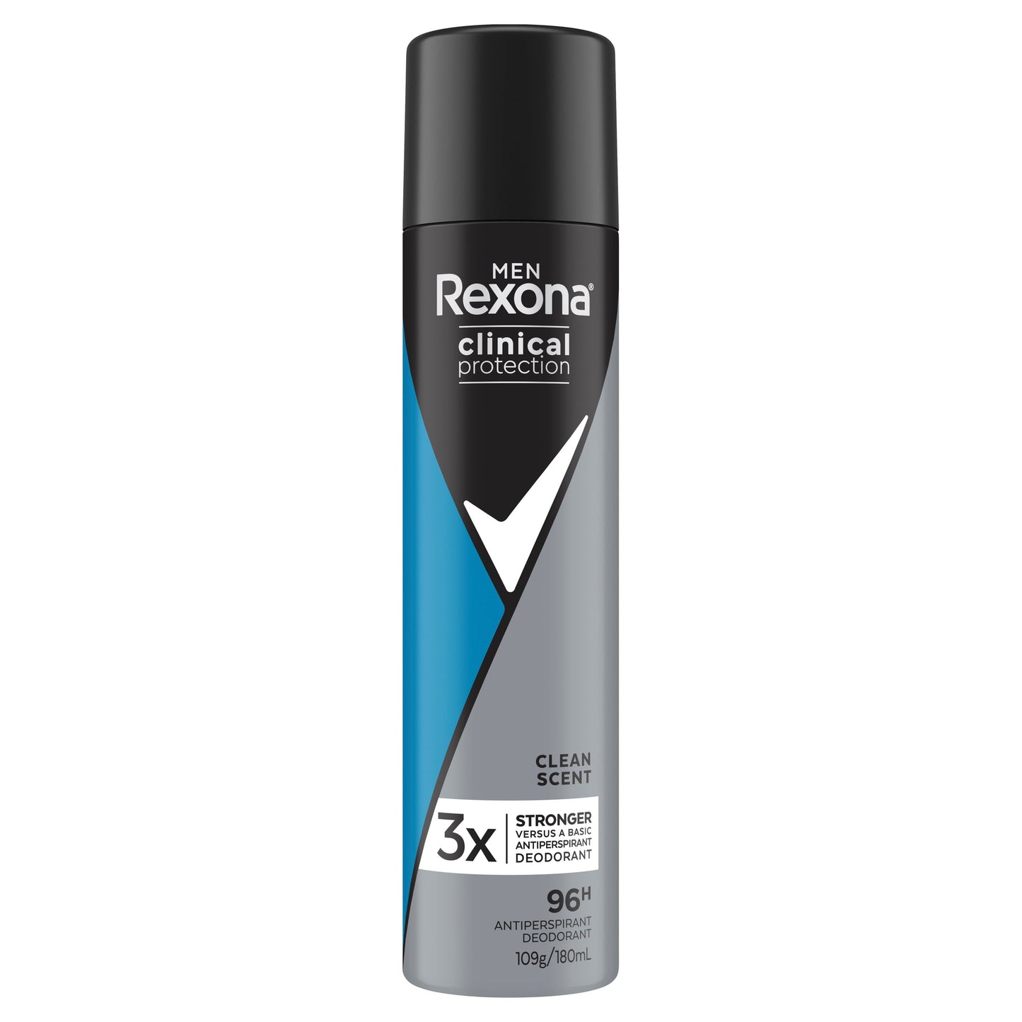Rexona for Men Clinical Protection Antiperspirant Clean Scent 180ml - Cutprice Online