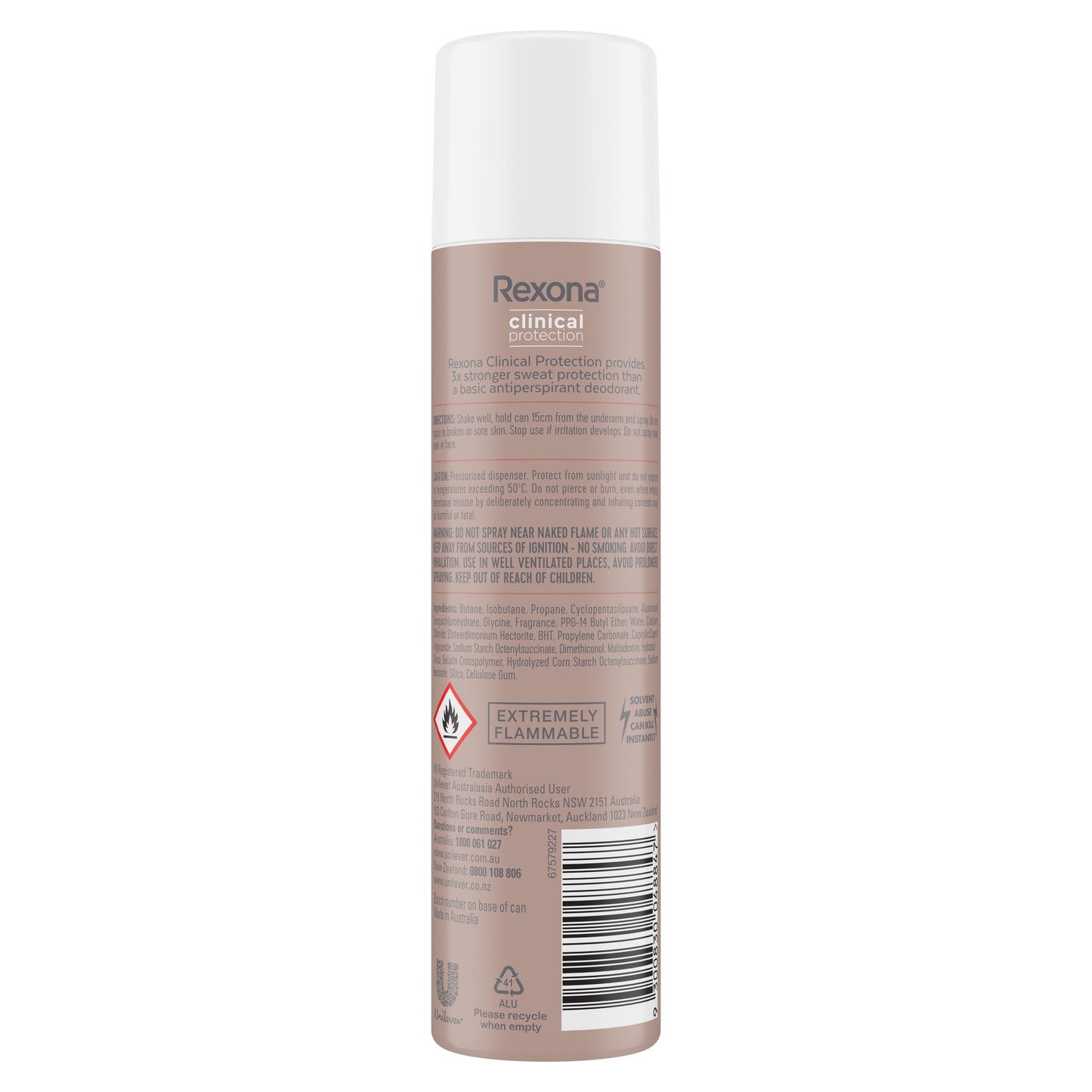 Rexona for Women Clinical Protection Antiperspirant Summer 180ml - Cutprice Online