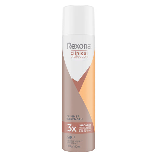 Rexona for Women Clinical Protection Antiperspirant Summer 180ml - Cutprice Online