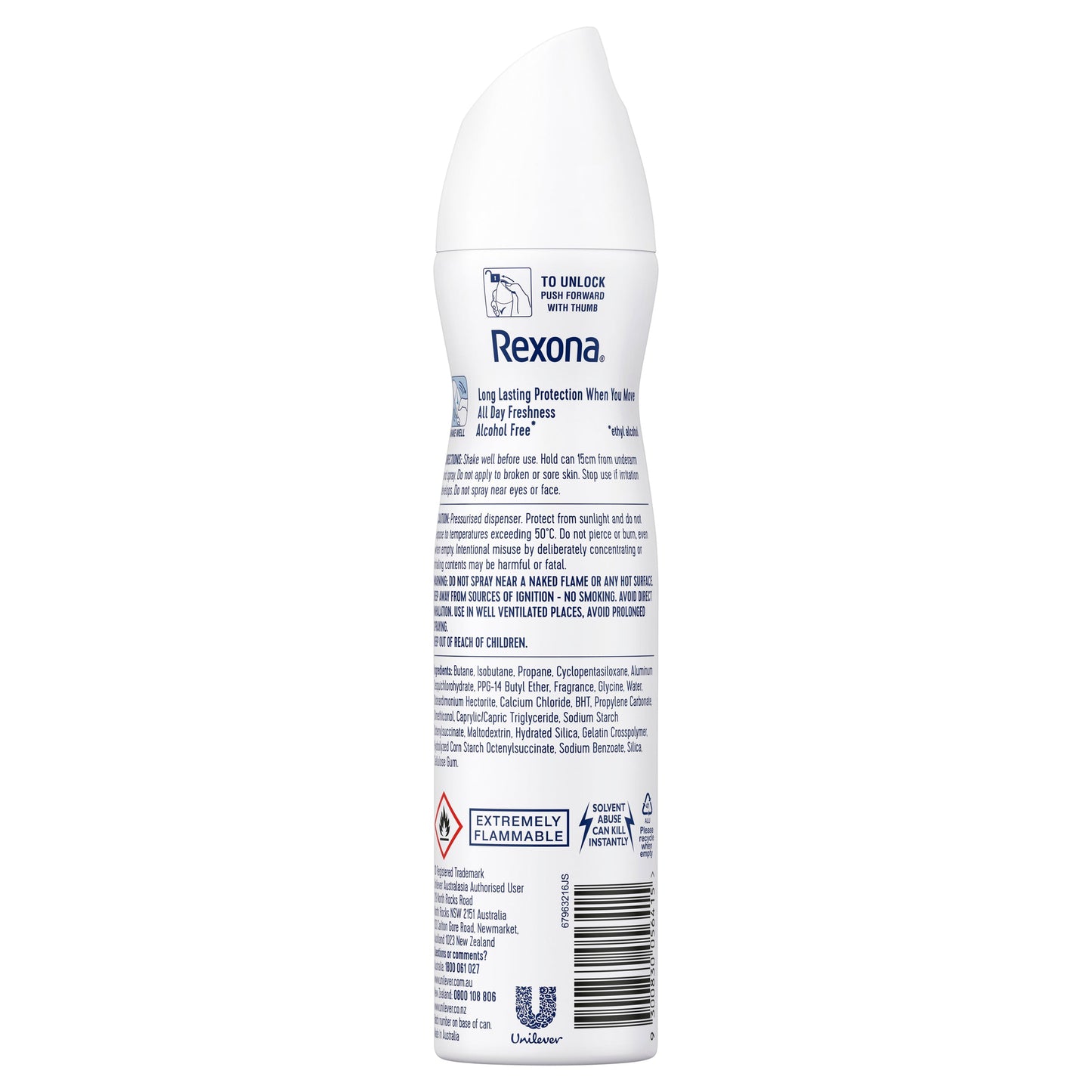 Rexona for Women Antiperspirant Advanced Shower Fresh 220ml - Cutprice Online