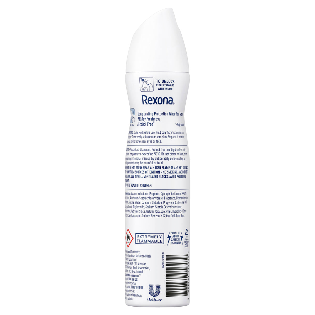Rexona for Women Antiperspirant Advanced Invisible Fresh 220ml - Cutprice Online