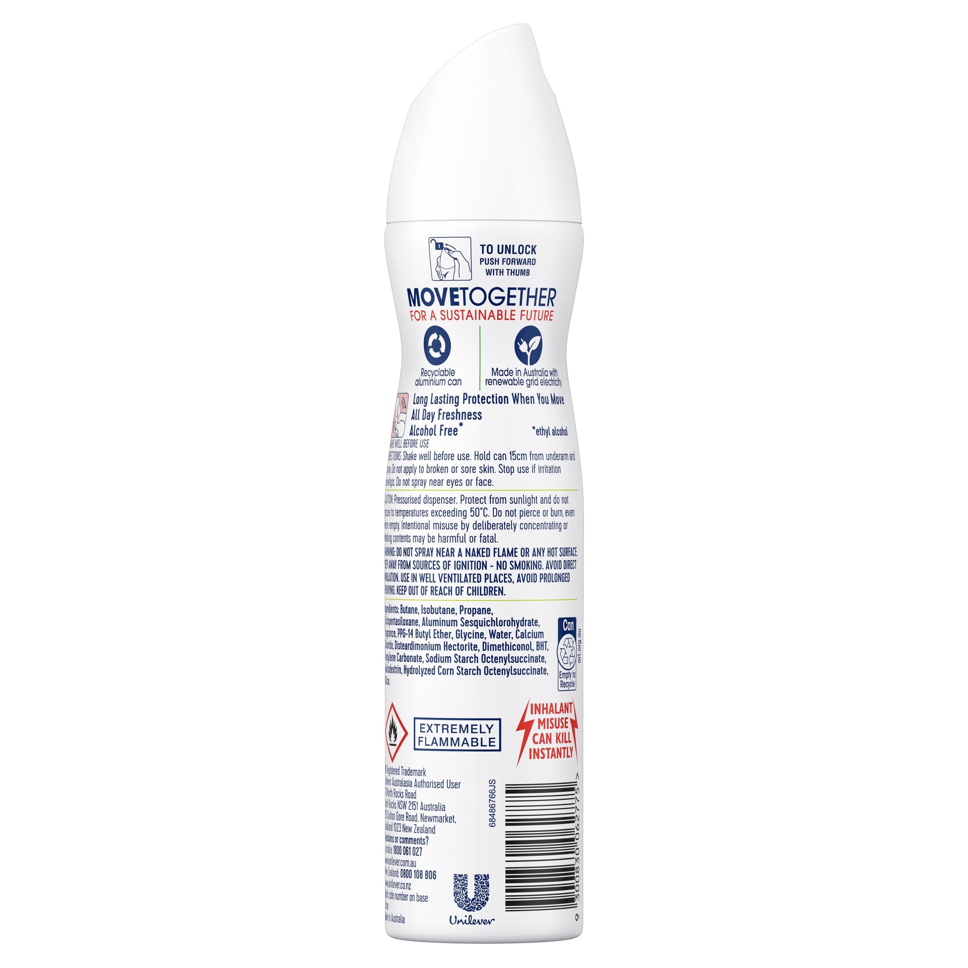 Rexona Women Antiperspirant Aerosol Advanced  Watermelon 220ML - Cutprice Online