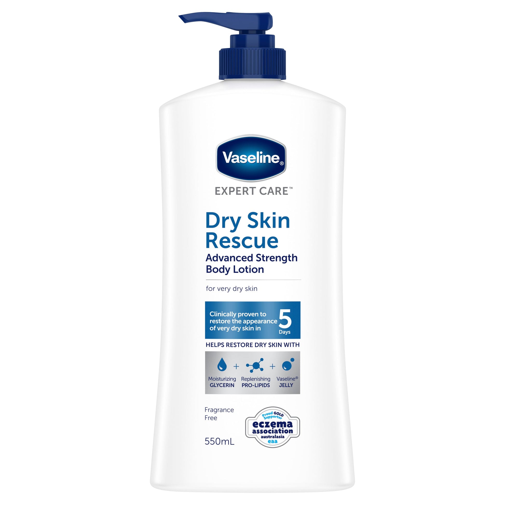 Vaseline Expert Care Dy Skin Rescue Advanced Strength Body Lotion 550ml - Cutprice Online
