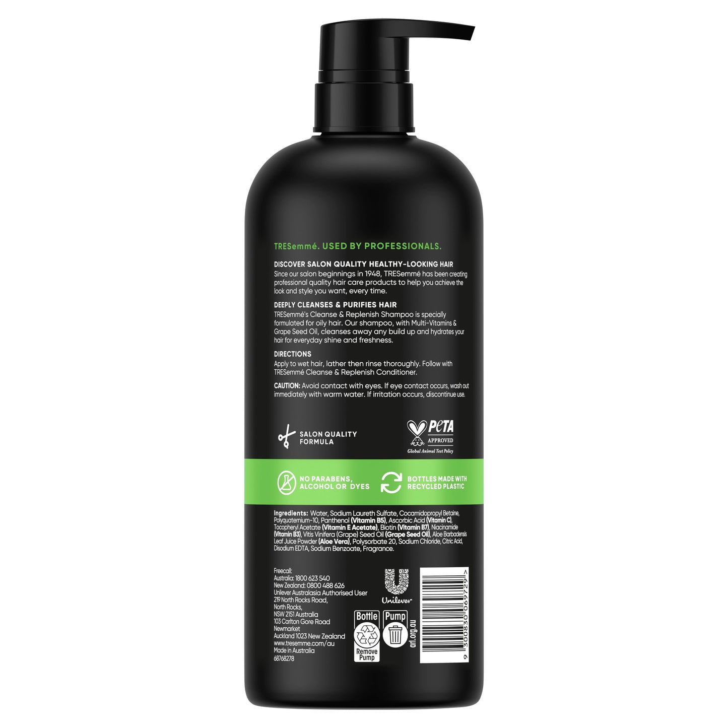 TRESEMMÉ SHAMPOO CLEANSE REPLENISH 940ML - Cutprice Online