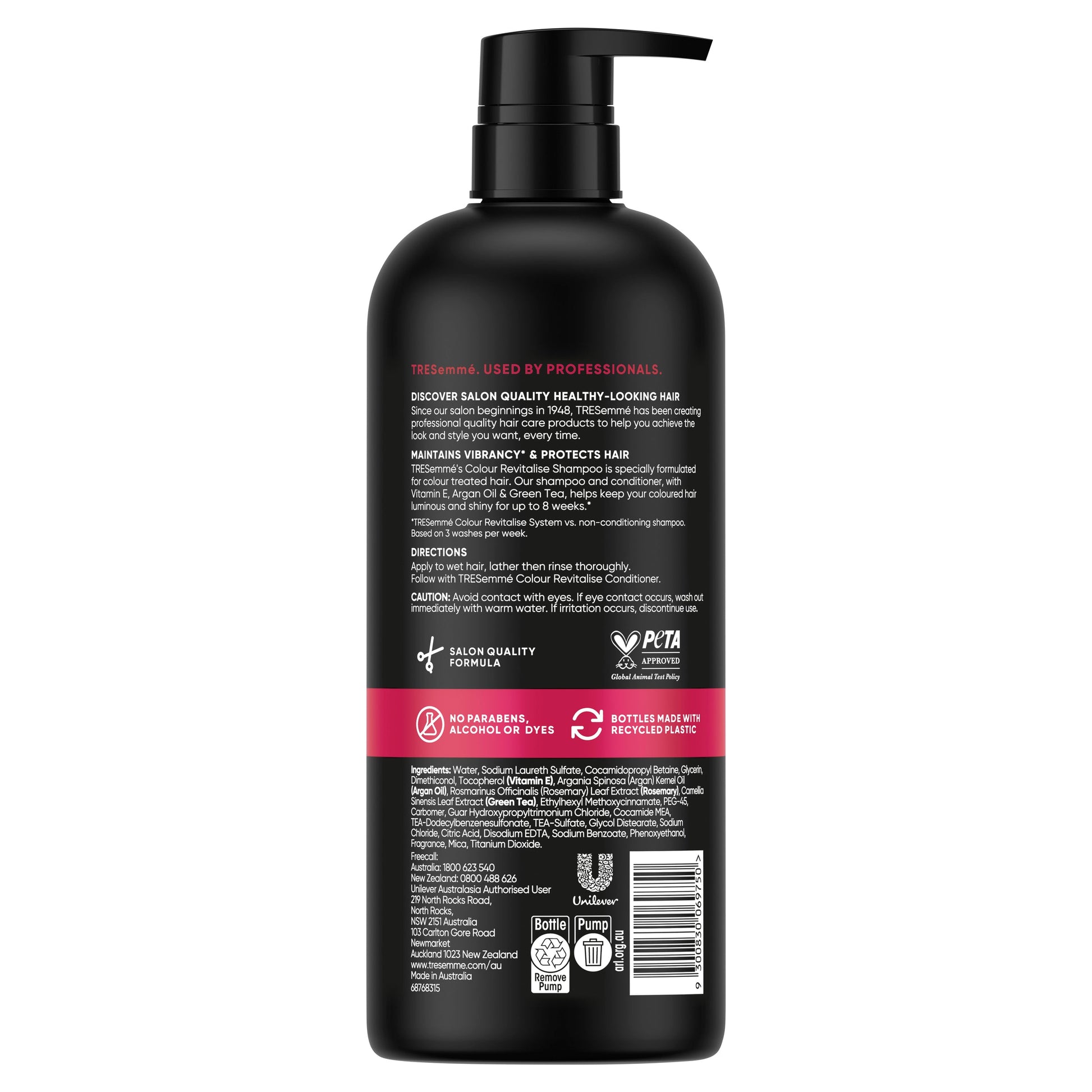 Tresemme Shampoo Colour Revitalise 940ml - Cutprice Online