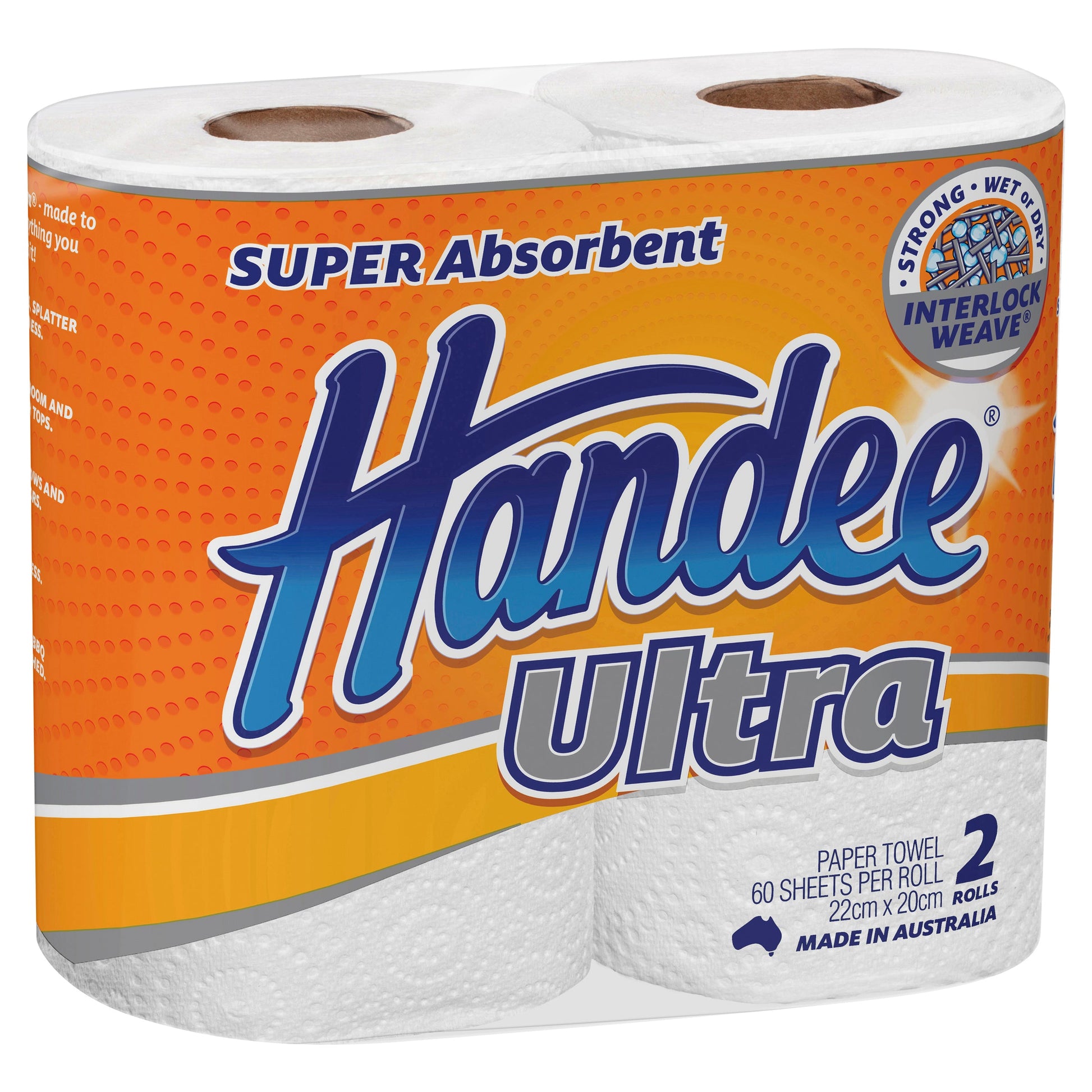 Handee Ultra Towel White 2PK - Cutprice Online