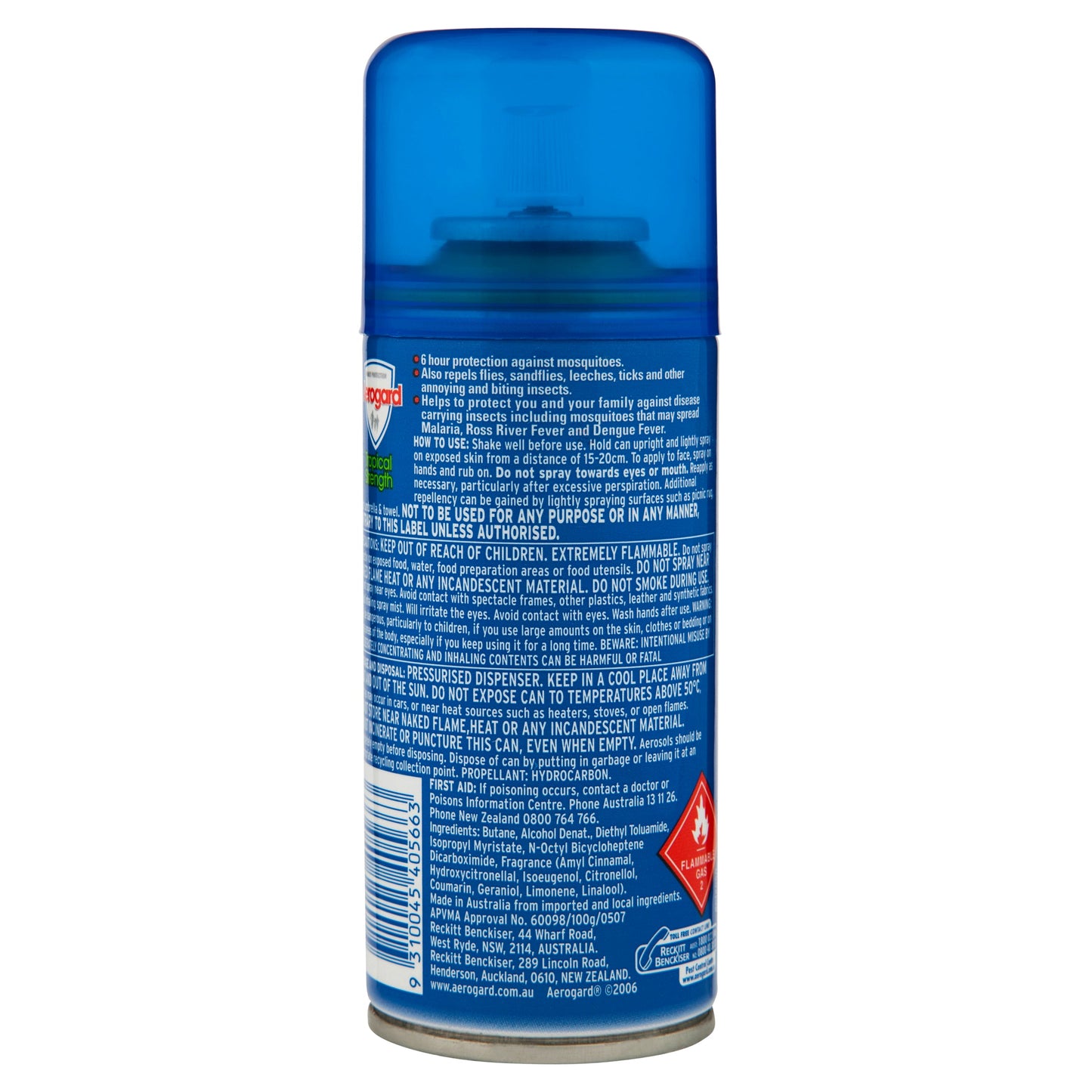 Aerogard Tropical Strength Insect Repellent 100g - Cutprice Online