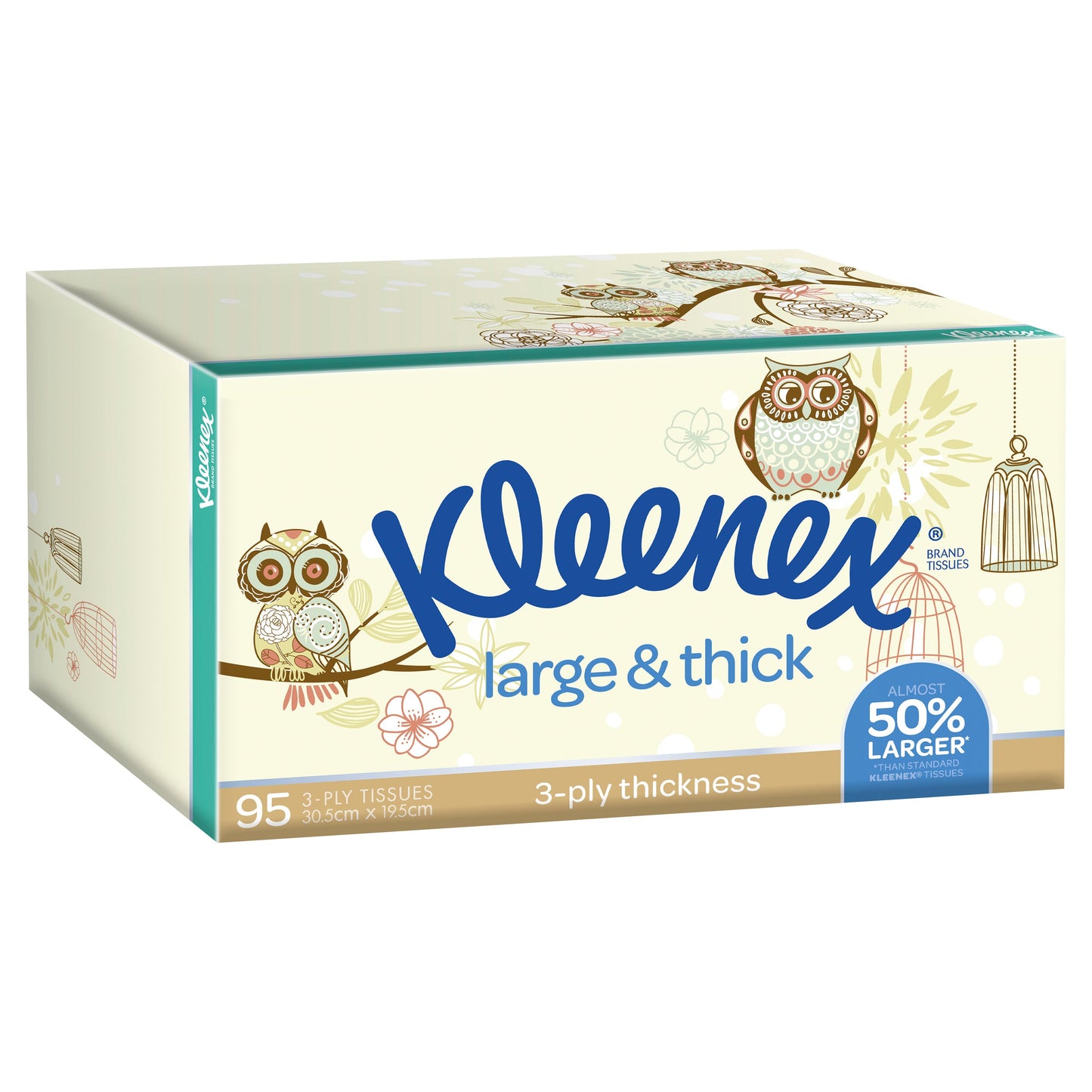 Kleenex Facial Tissues 95 Large and Thick - Cutprice Online