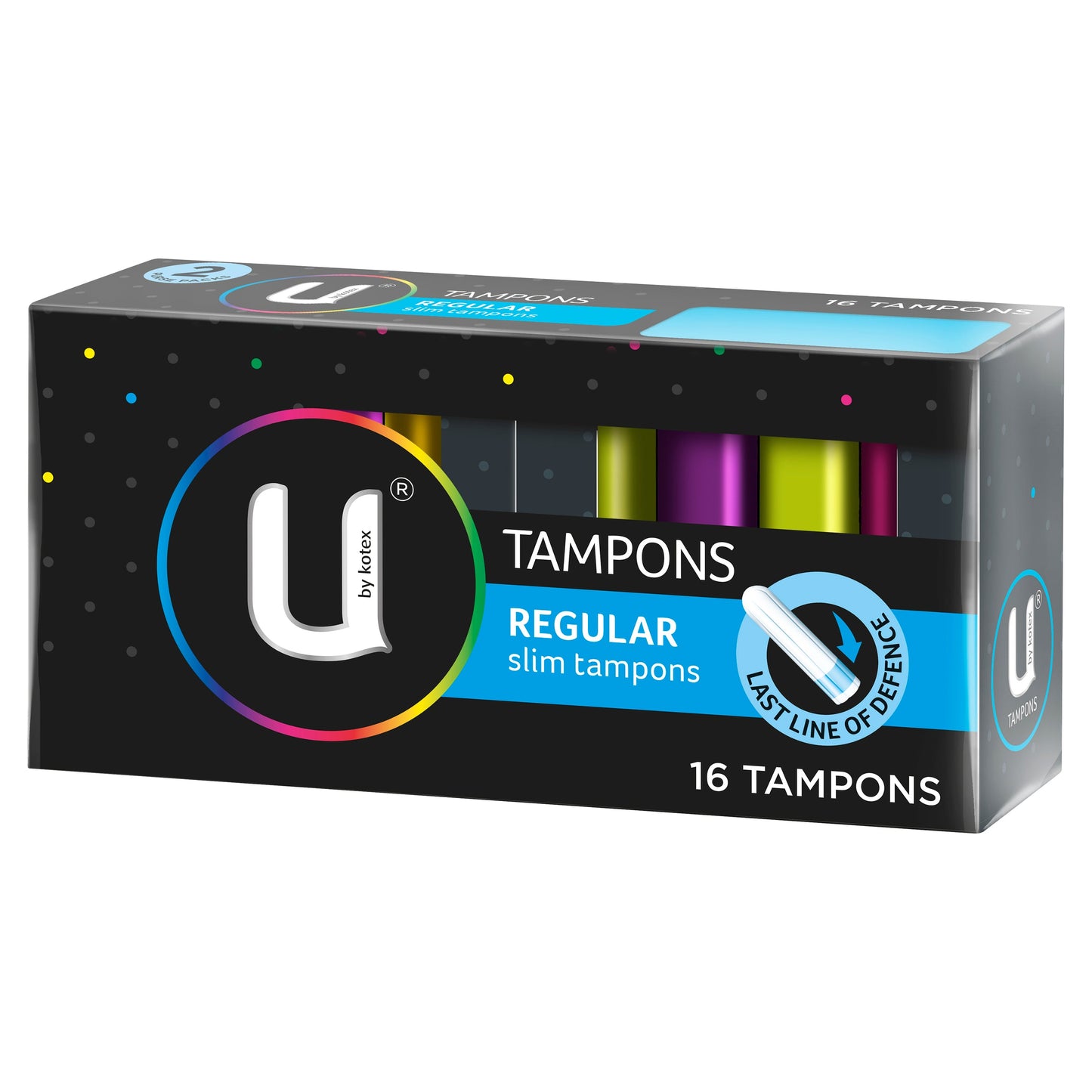 U by Kotex Slim Tampons Regular 16PK - Cutprice Online
