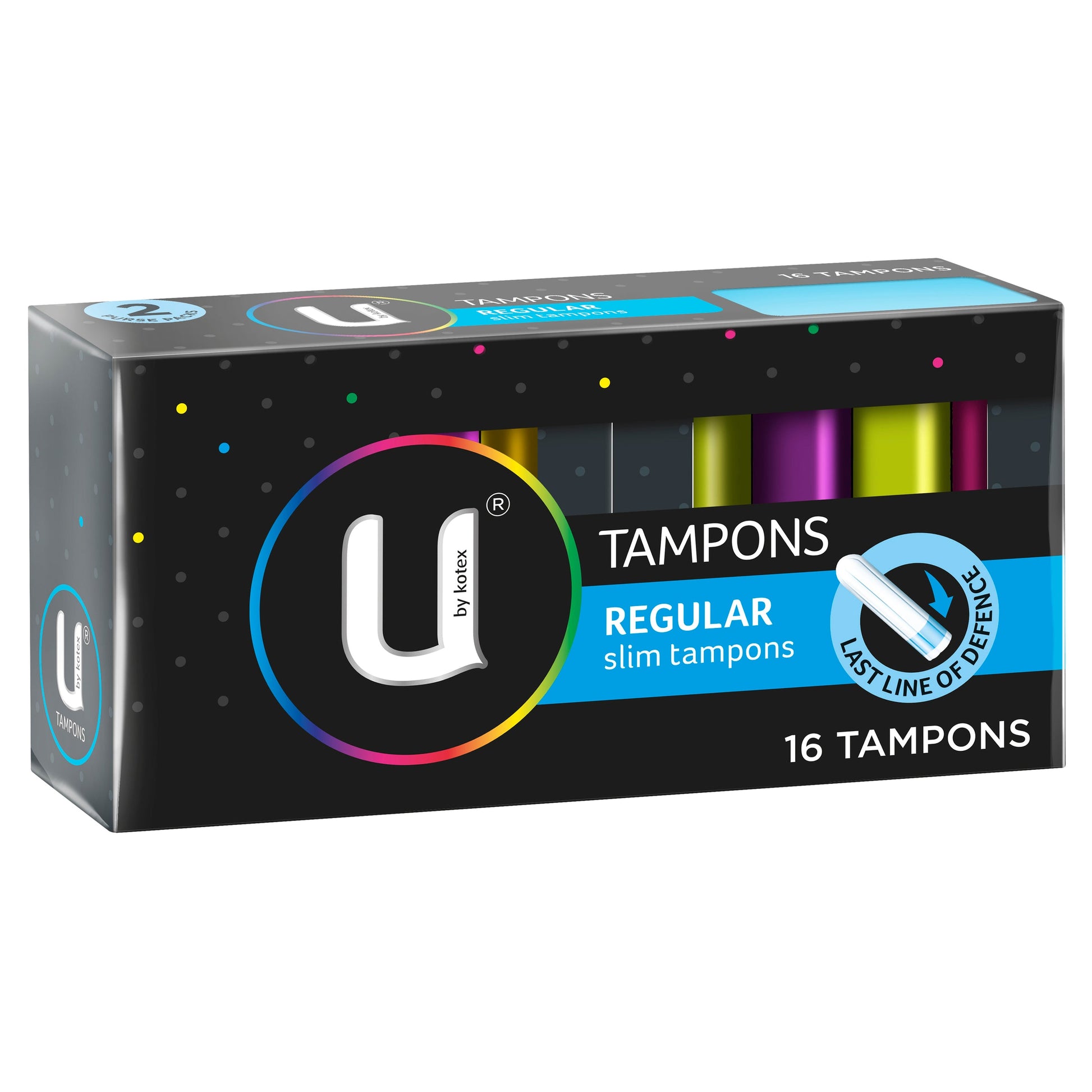 U by Kotex Slim Tampons Regular 16PK - Cutprice Online