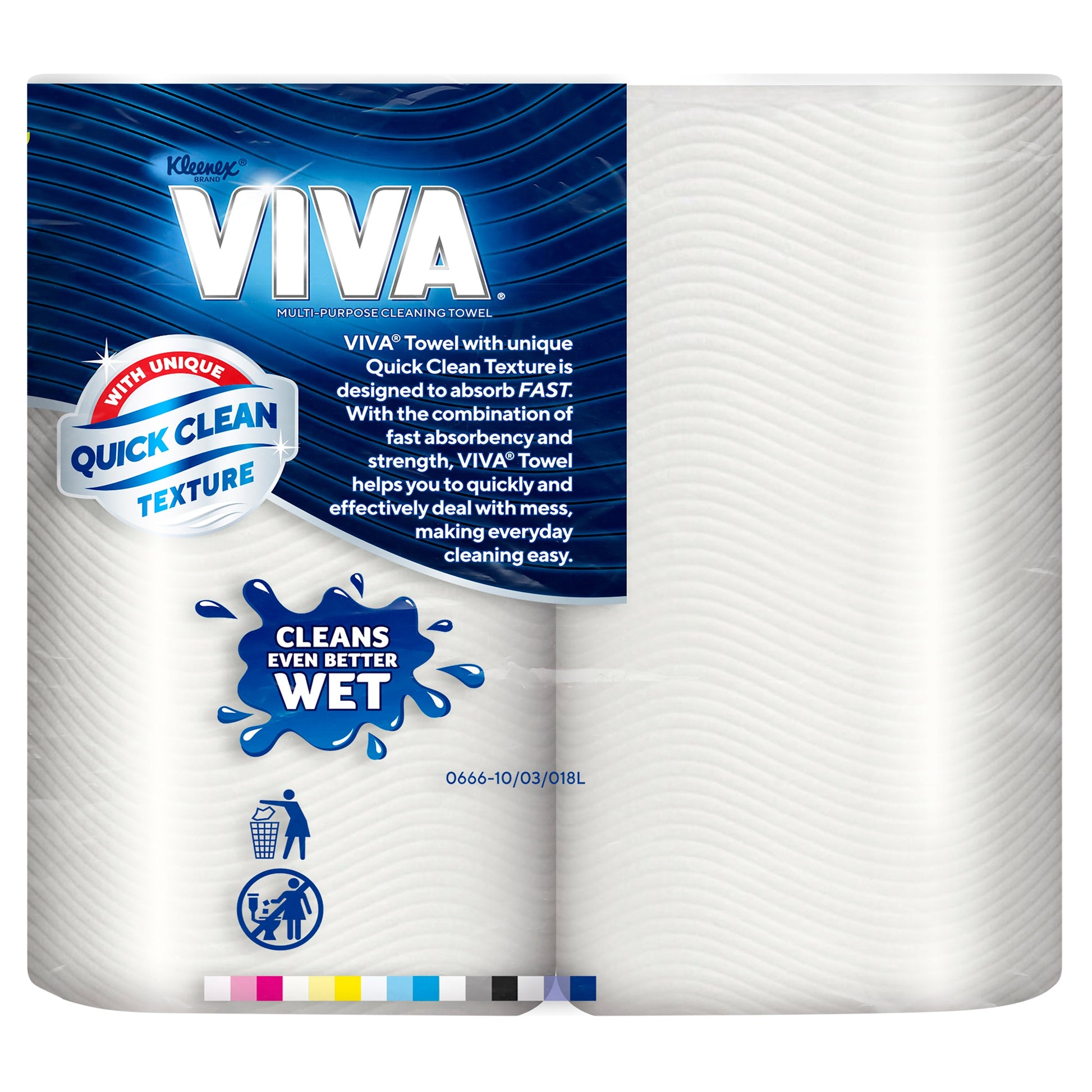 Kleenex Viva White Paper Towel 2 Pack - Cutprice Online