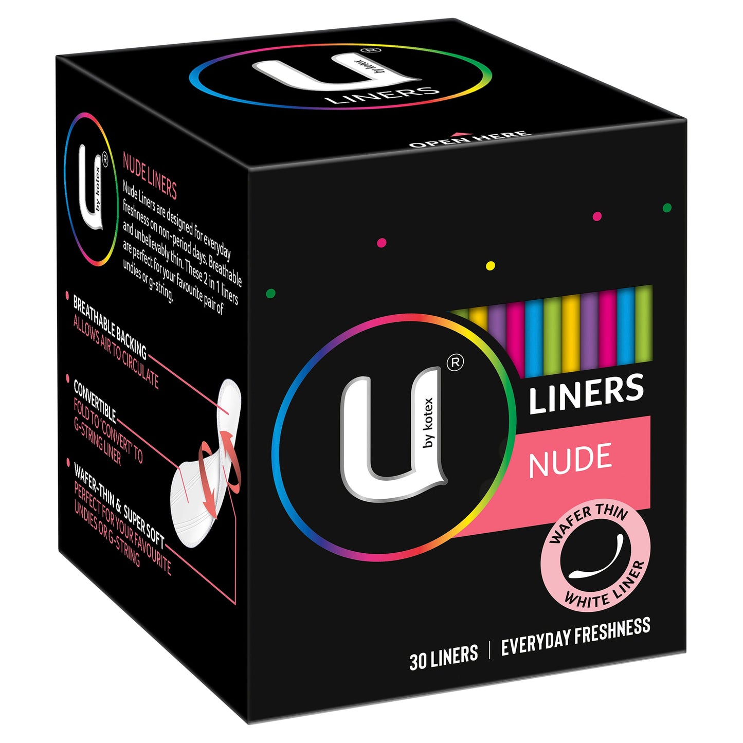 U by Kotex Nude Liners 30pack - Cutprice Online