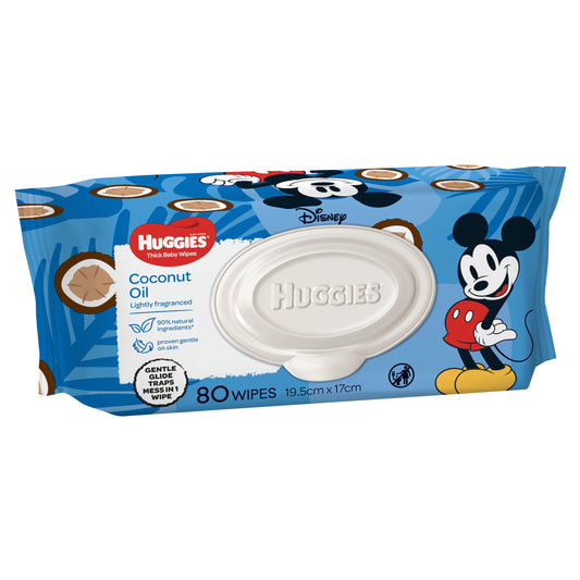 Huggies Coconut Scented 80 Wipes - Cutprice Online